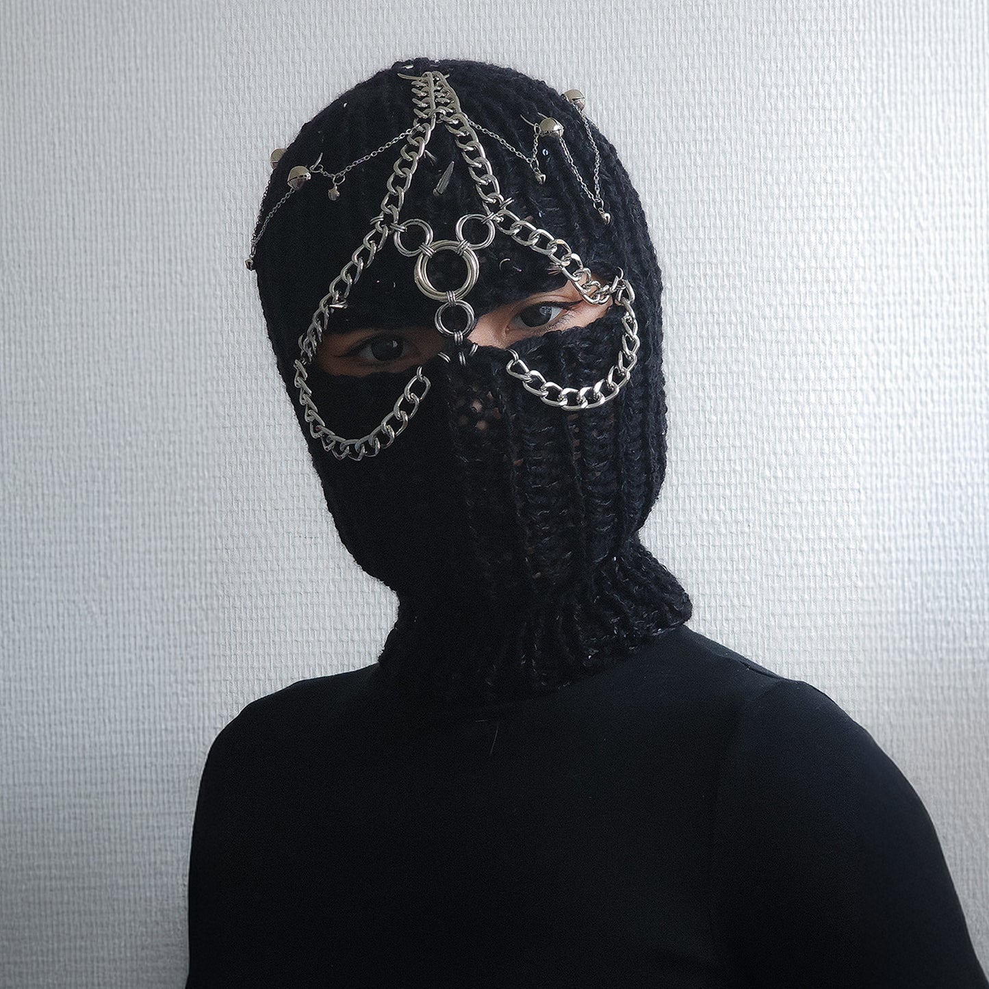 Chained Knitted Balaclava