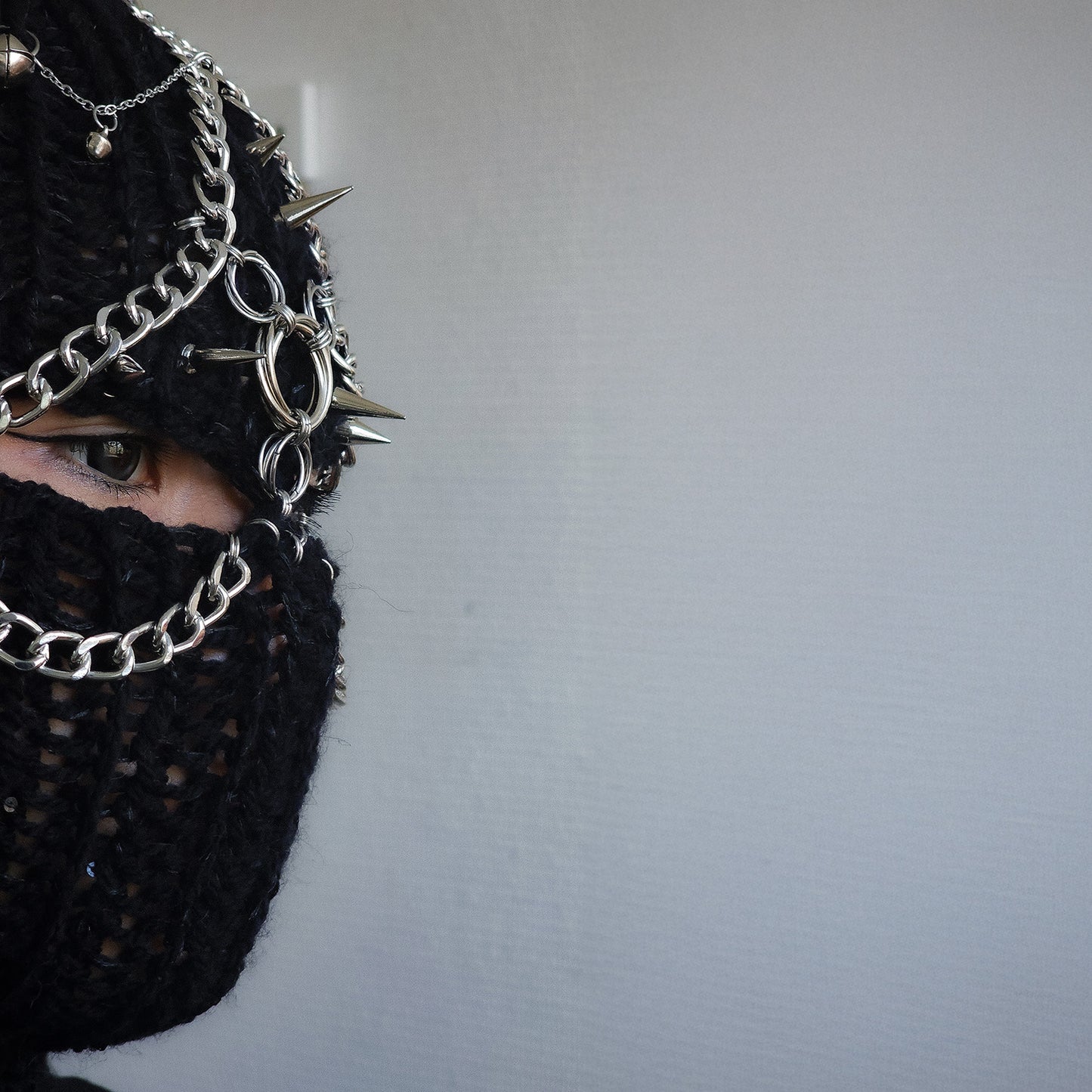 Chained Knitted Balaclava