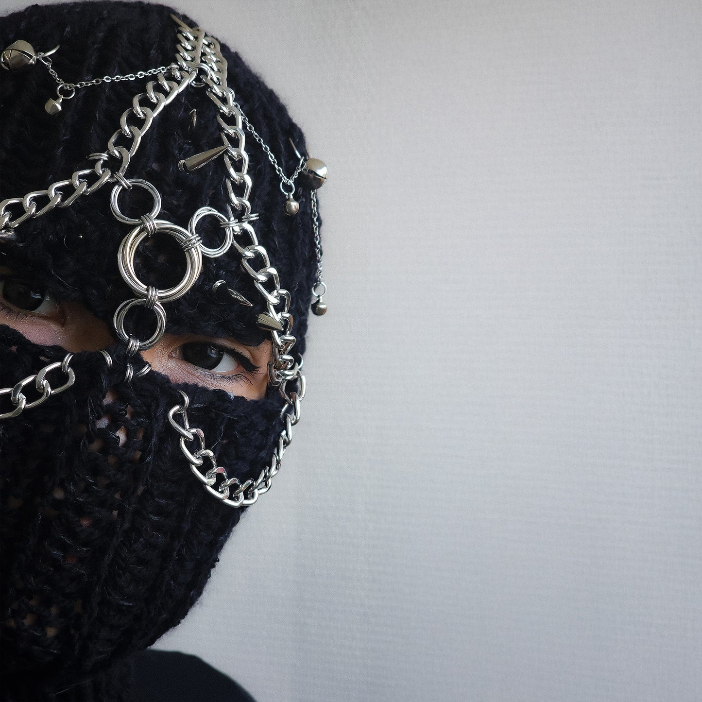 Chained Knitted Balaclava