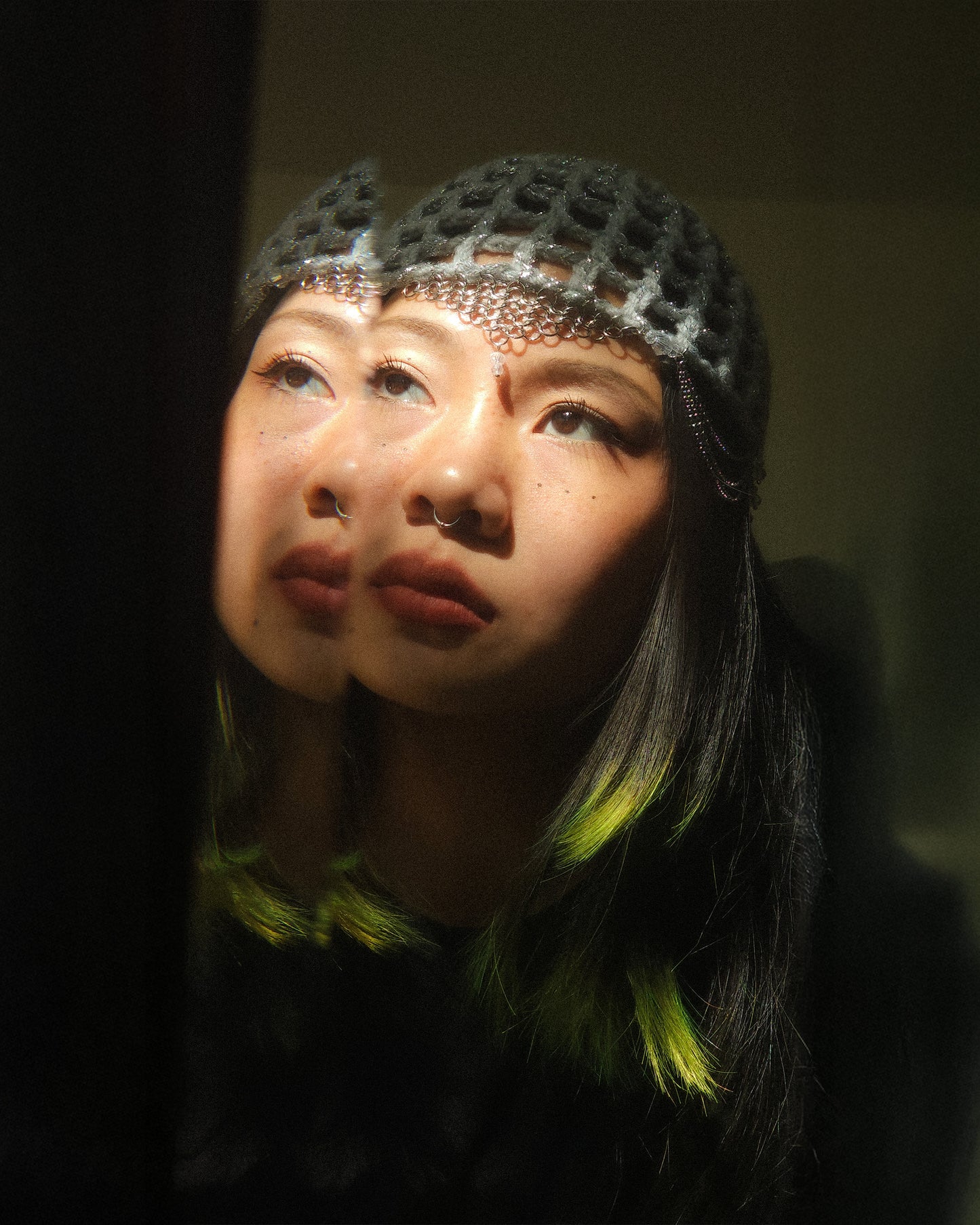Mithril Knight fishnet hat