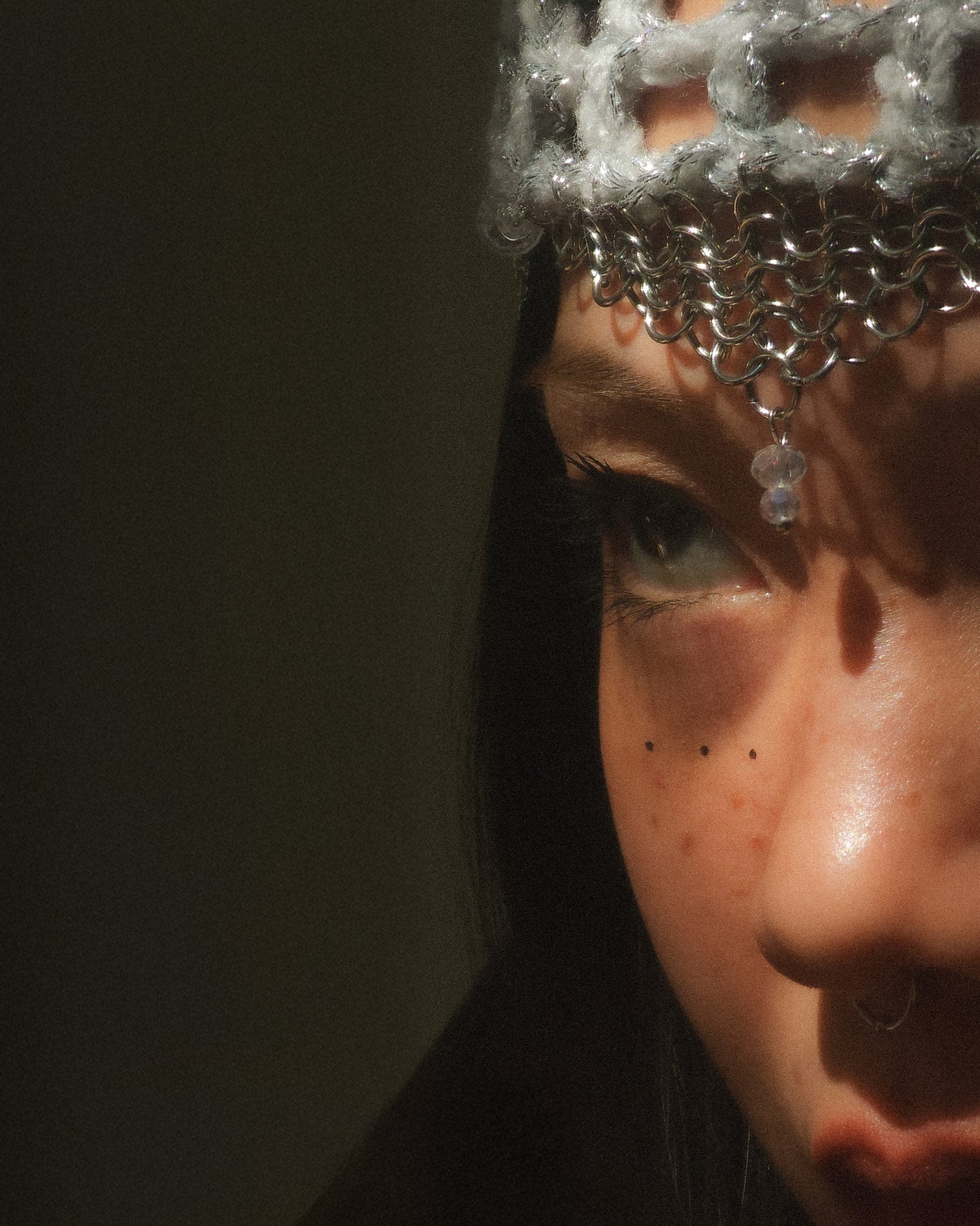 Mithril Knight fishnet hat