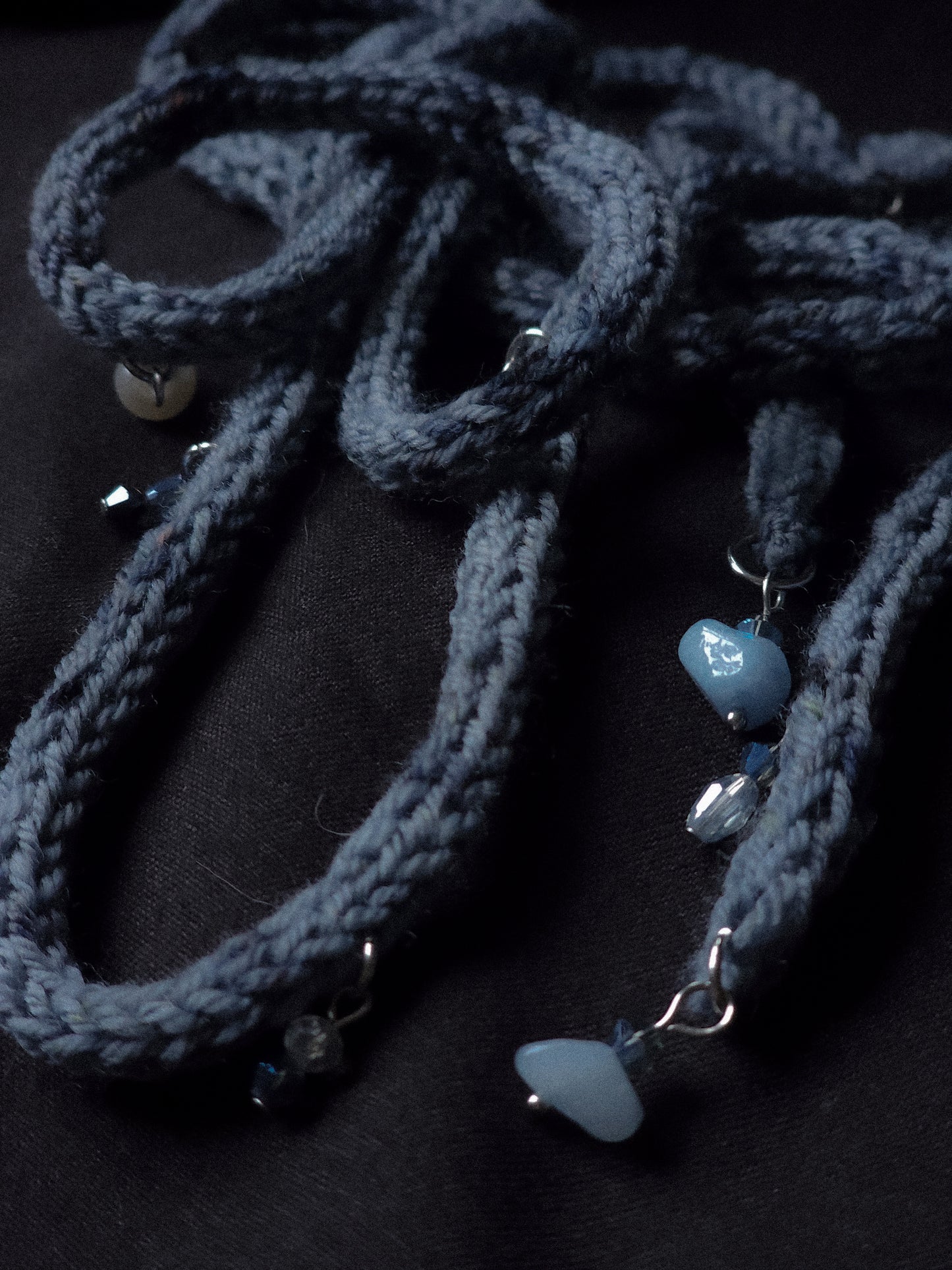 Old Blue Pretty Lace