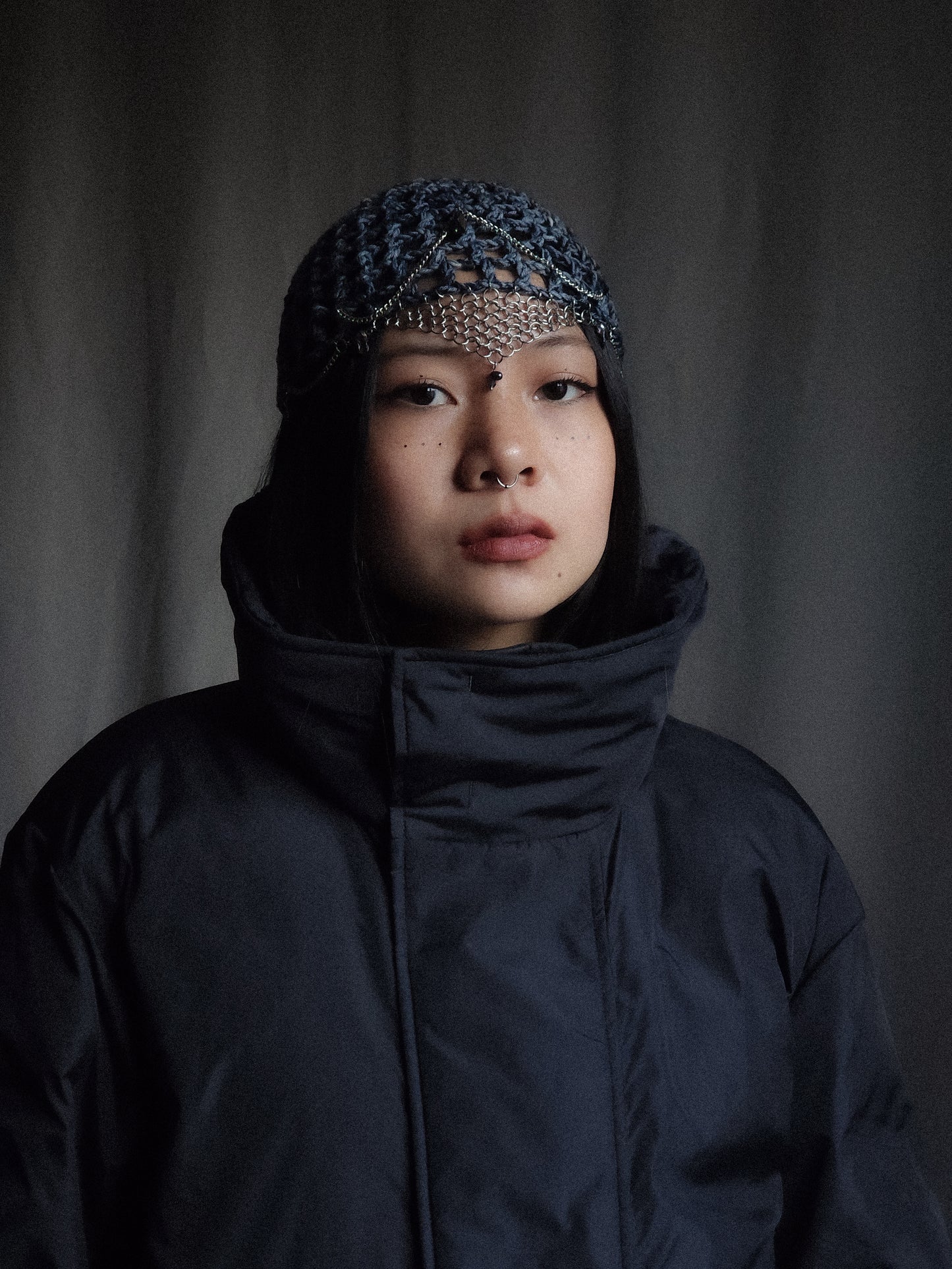 Foggy Lake Fishnet Hat