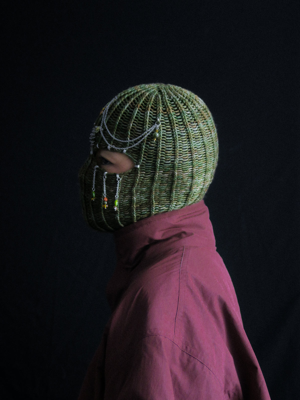 Camo Knitted Balaclava