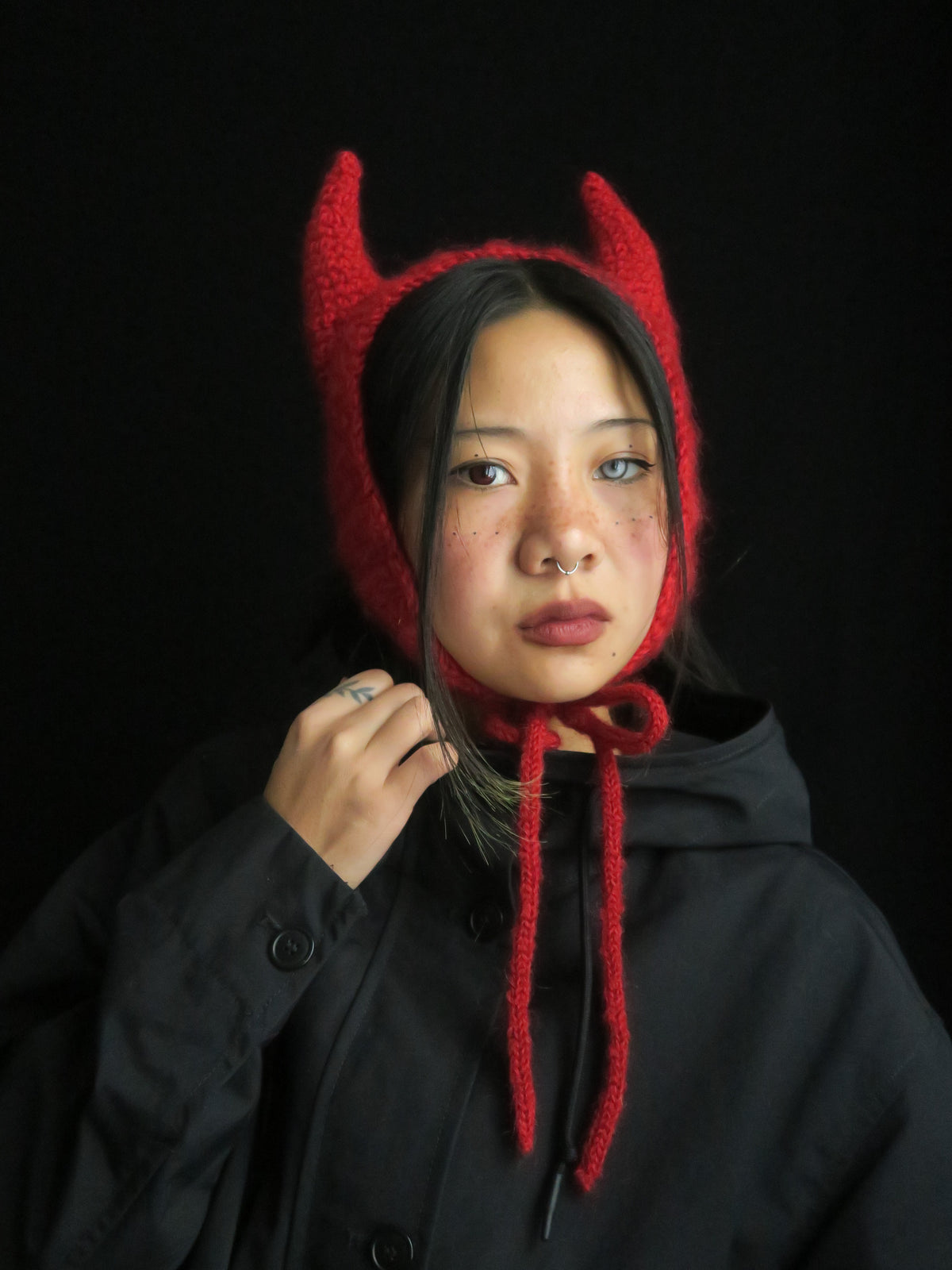 Fluffy Devilish Earmuffs