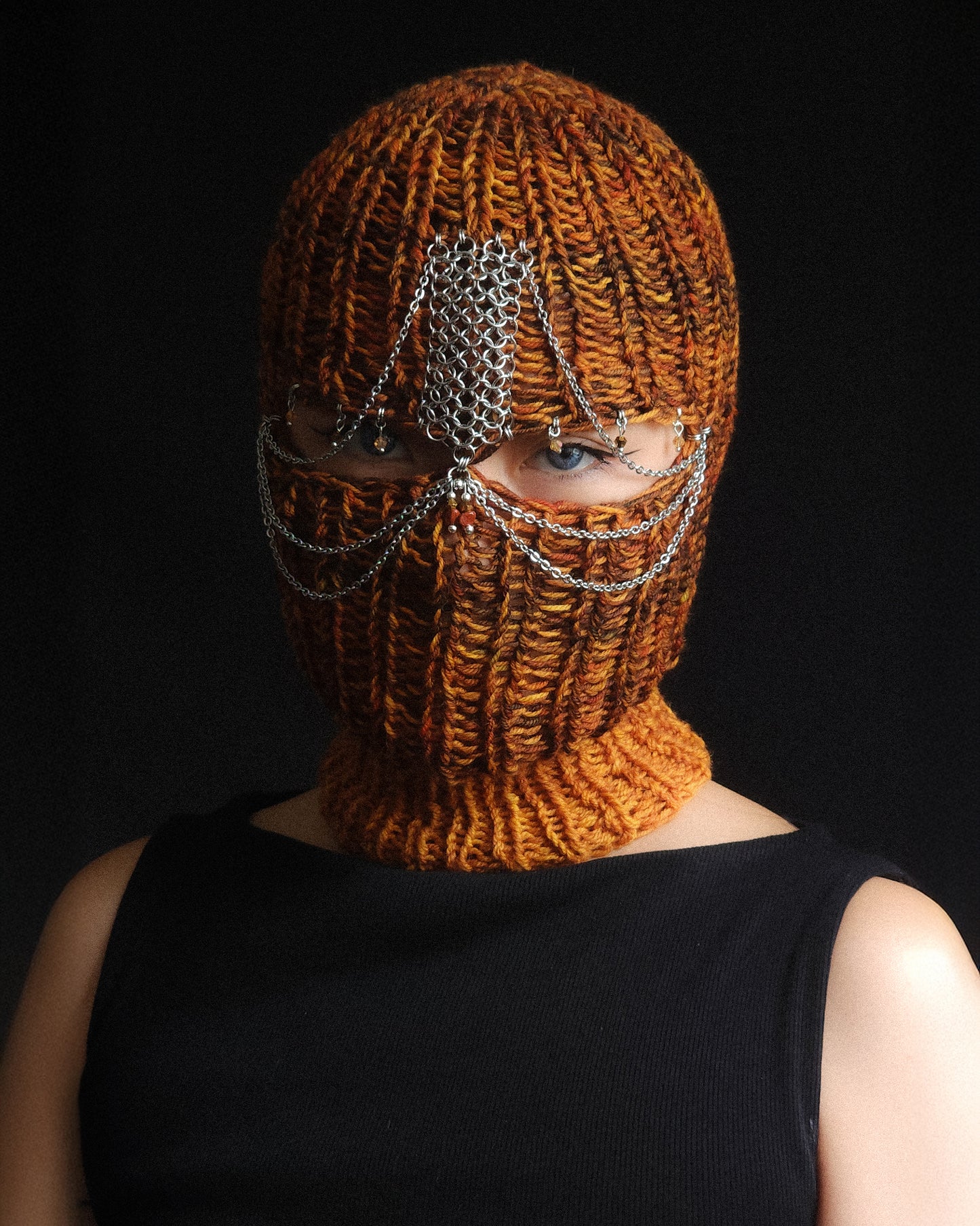 Vulcan Armor Knight Knitted Balaclava