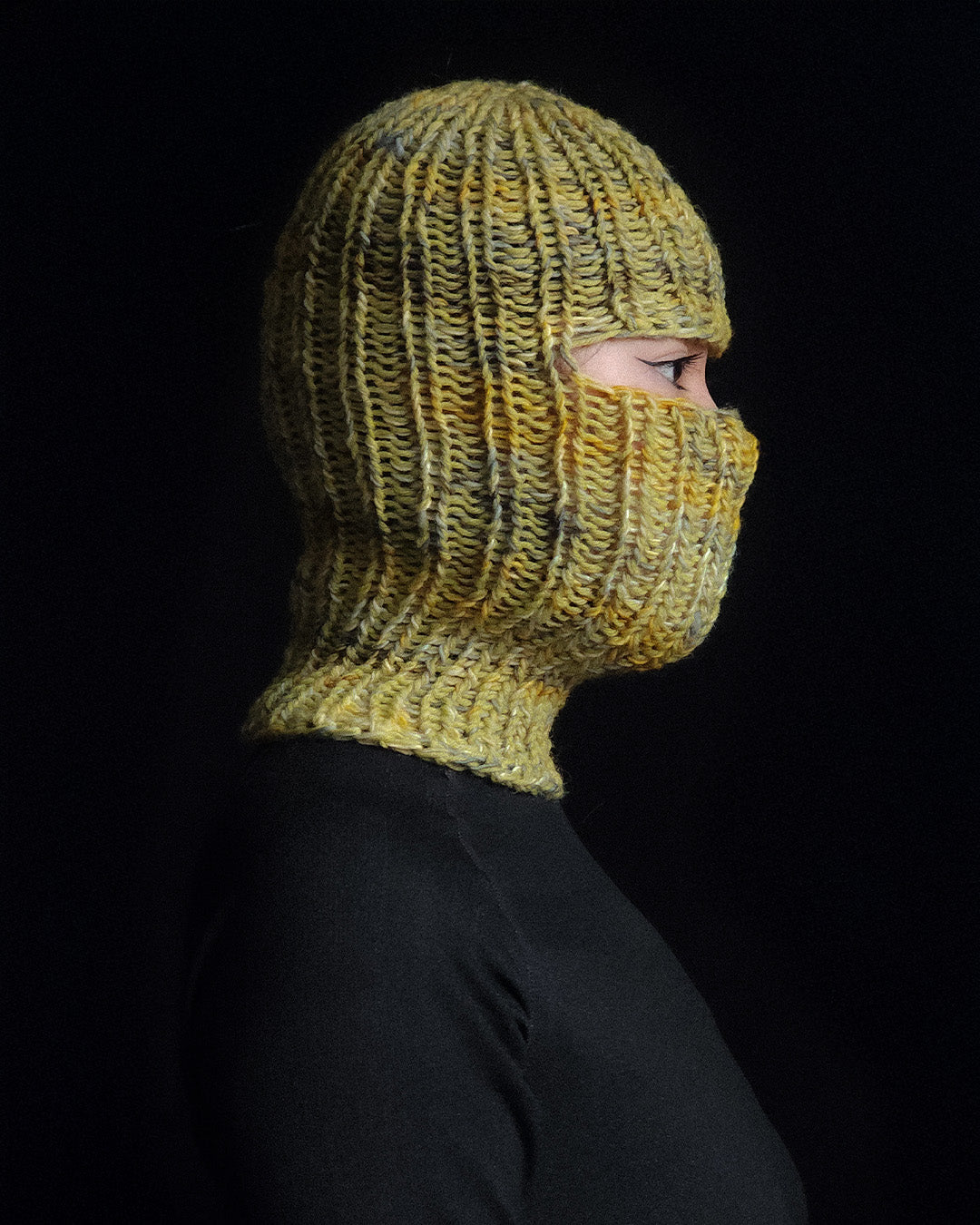 Citrus Knitted Balaclava