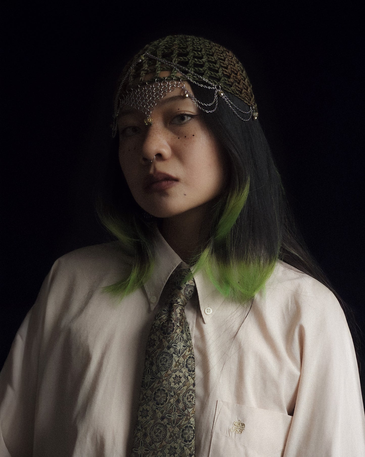 Petrichor Knight fishnet hat