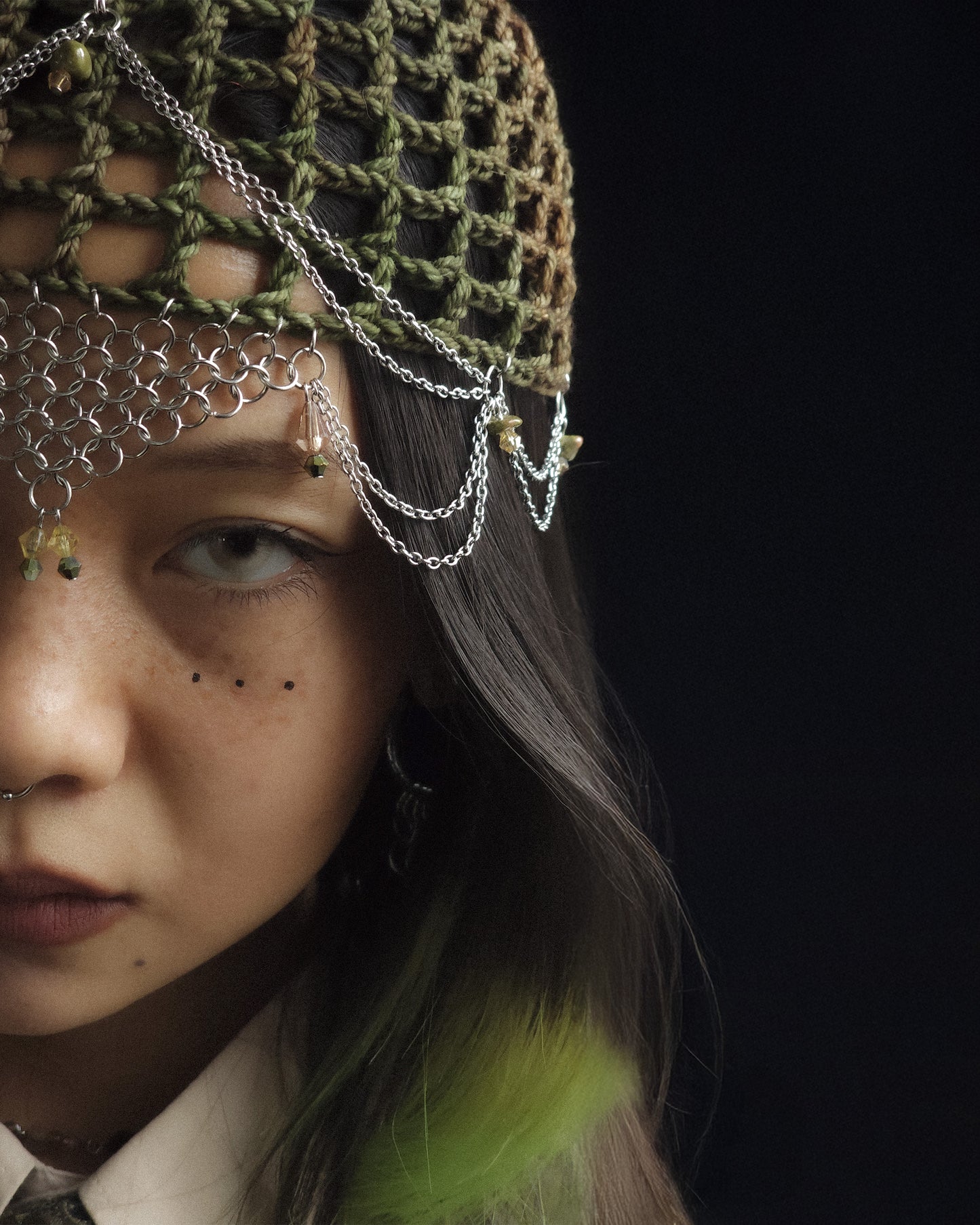 Petrichor Knight fishnet hat