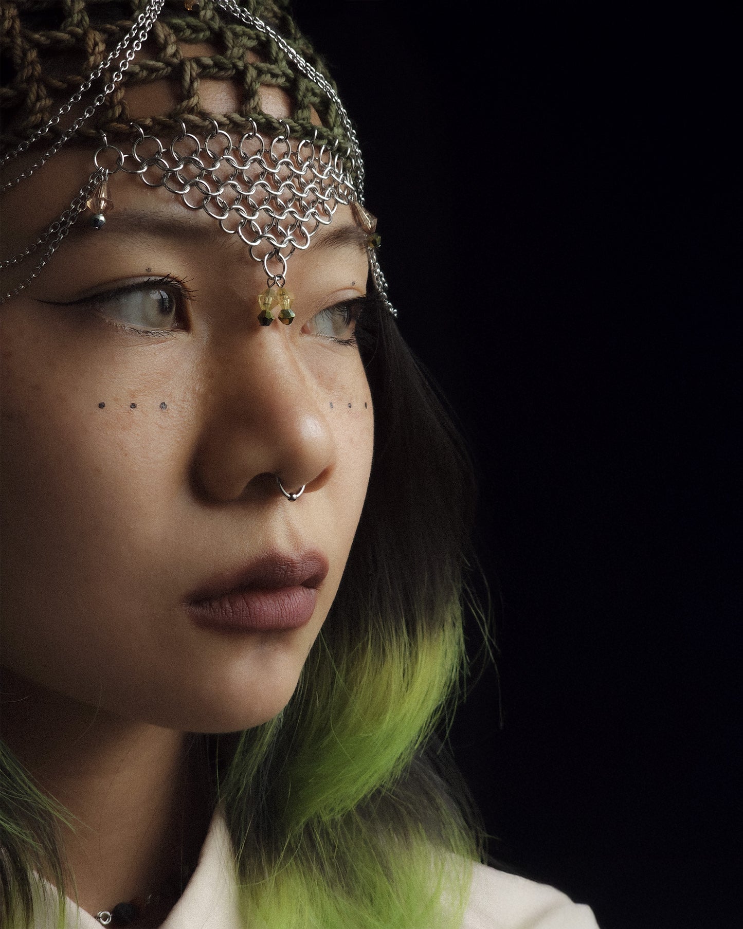 Petrichor Knight fishnet hat