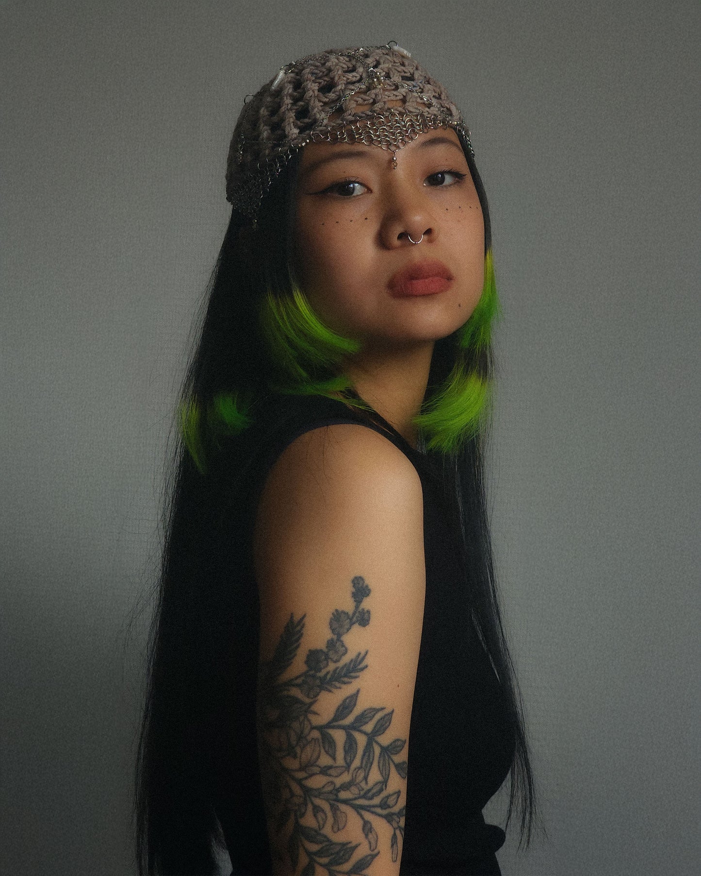 Northen Sand Knight Fishnet Hat