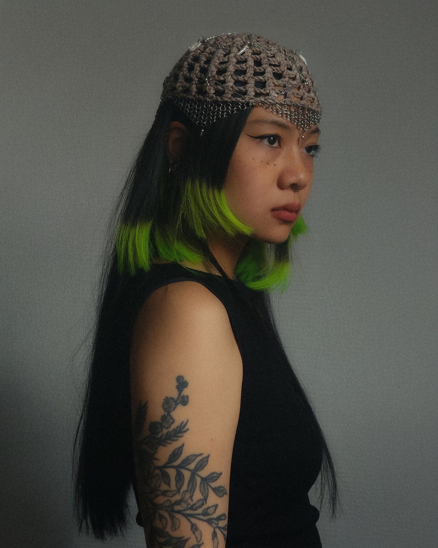 Northen Sand Knight Fishnet Hat