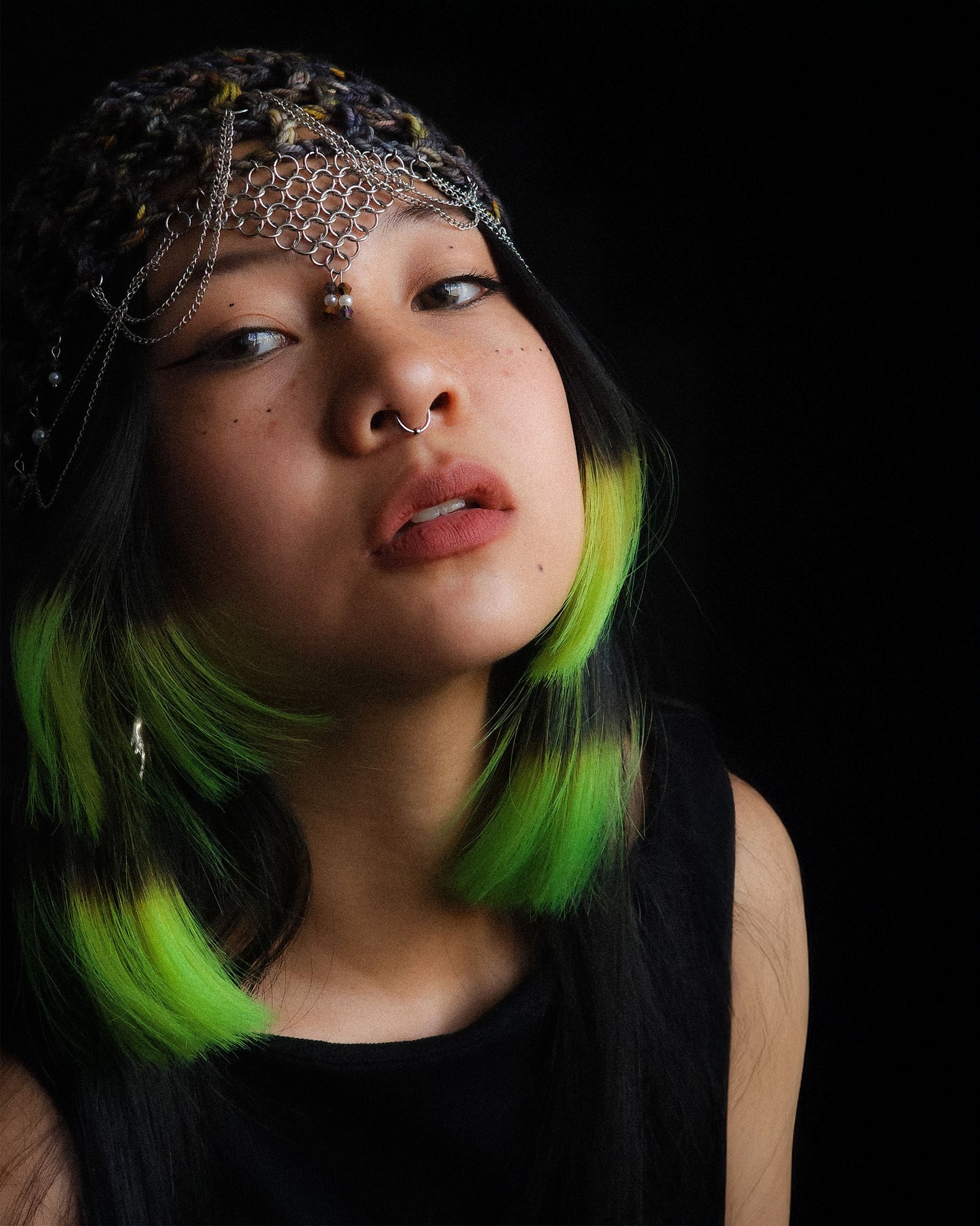 Woodland Soil Knight Fishnet Hat