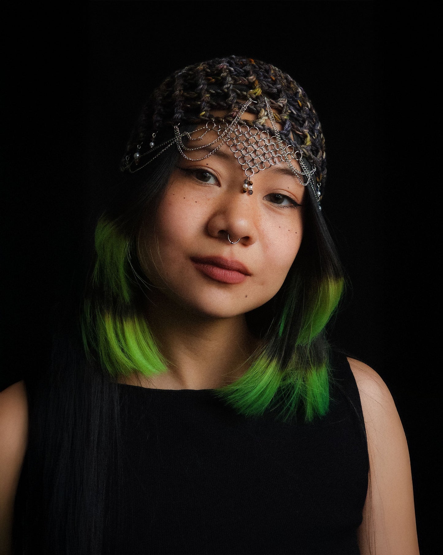 Woodland Soil Knight Fishnet Hat