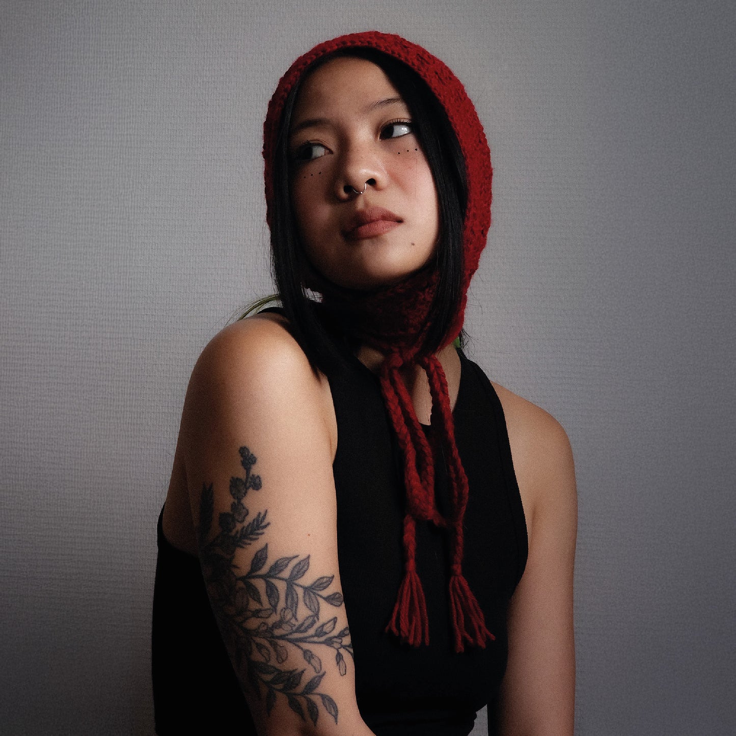 Pie hat red