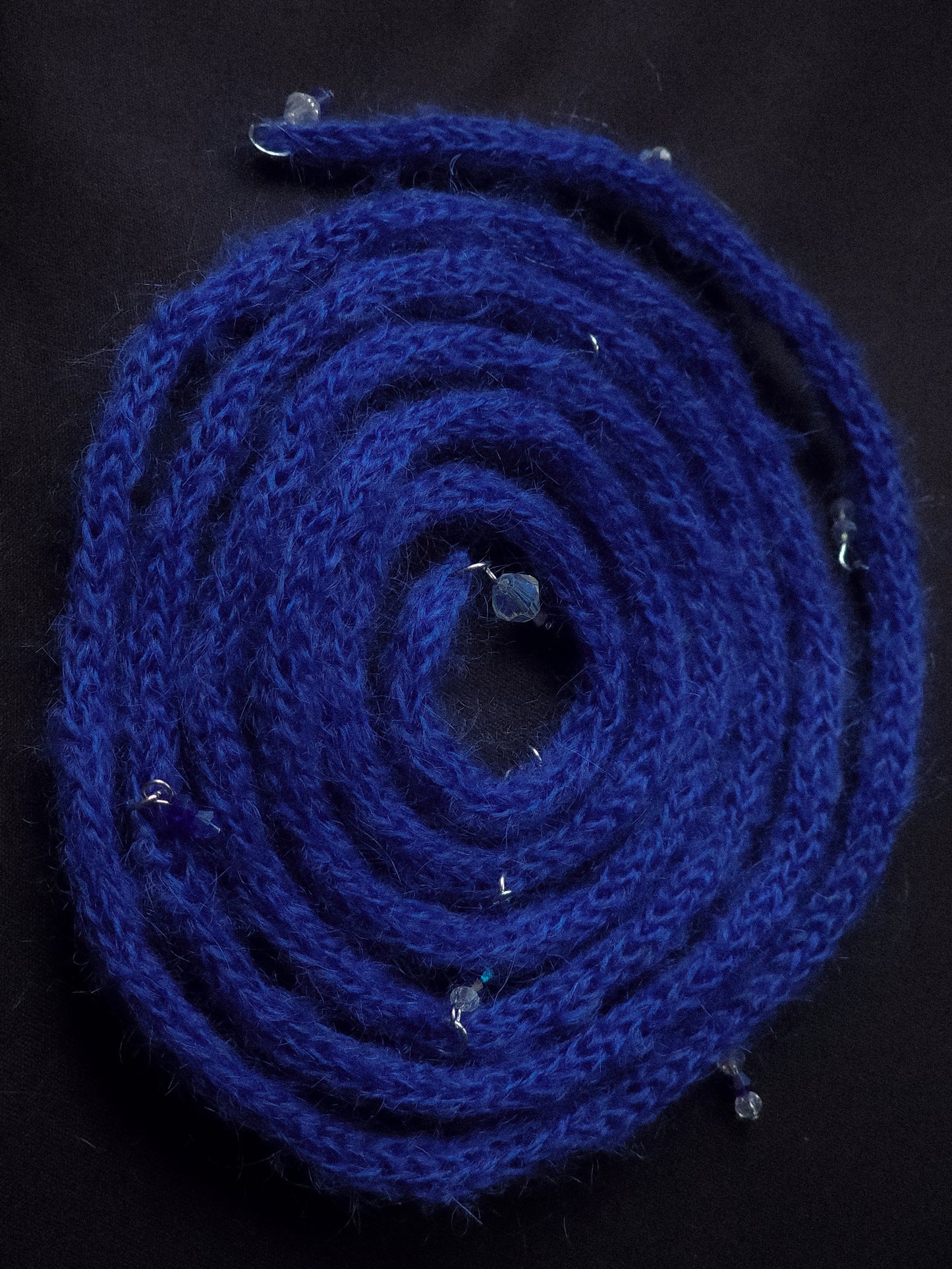 Fluffy Blue Pretty Lace