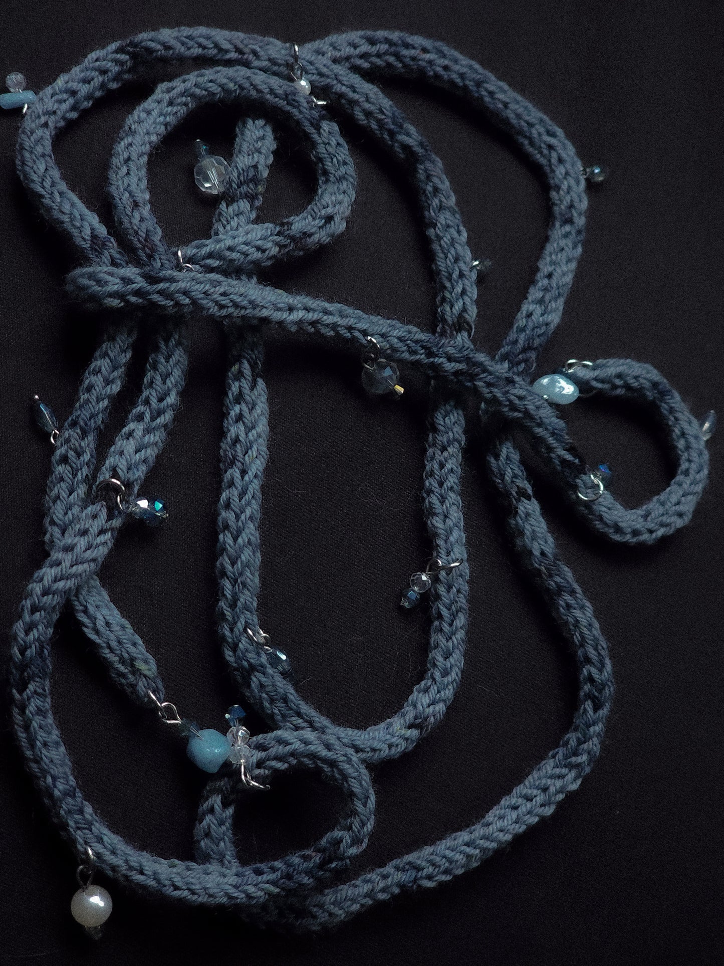 Old Blue Pretty Lace