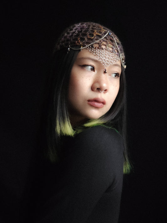 Colorful Dust Fishnet Hat