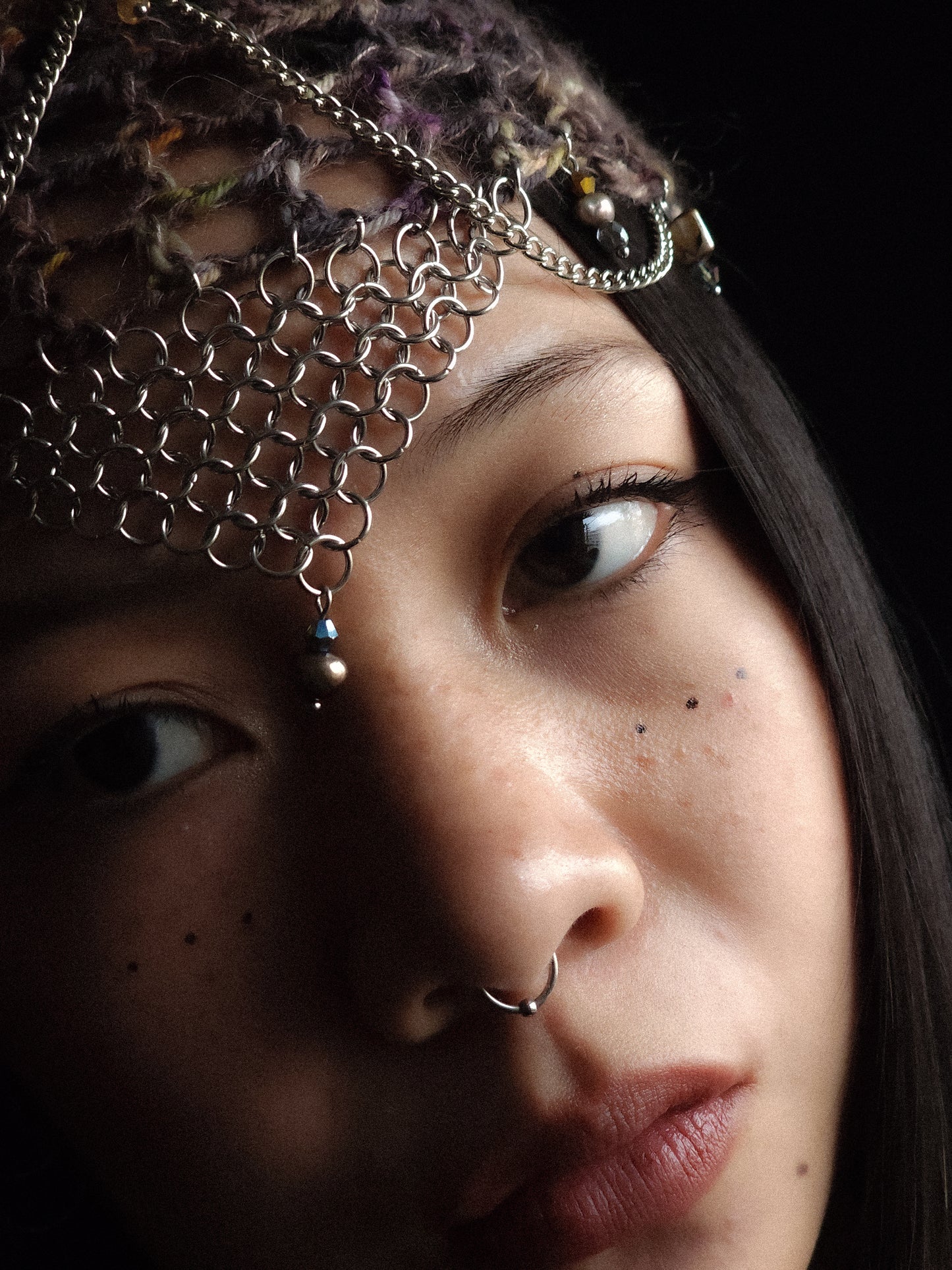 Colorful Dust Fishnet Hat