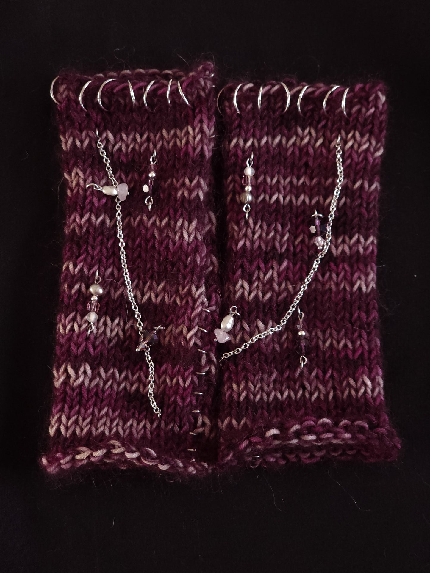 Fluffy Wine Handwarmers