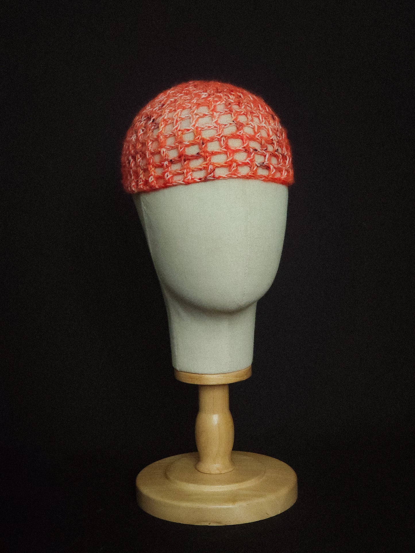 Fluffy Koi Fishnet Hat