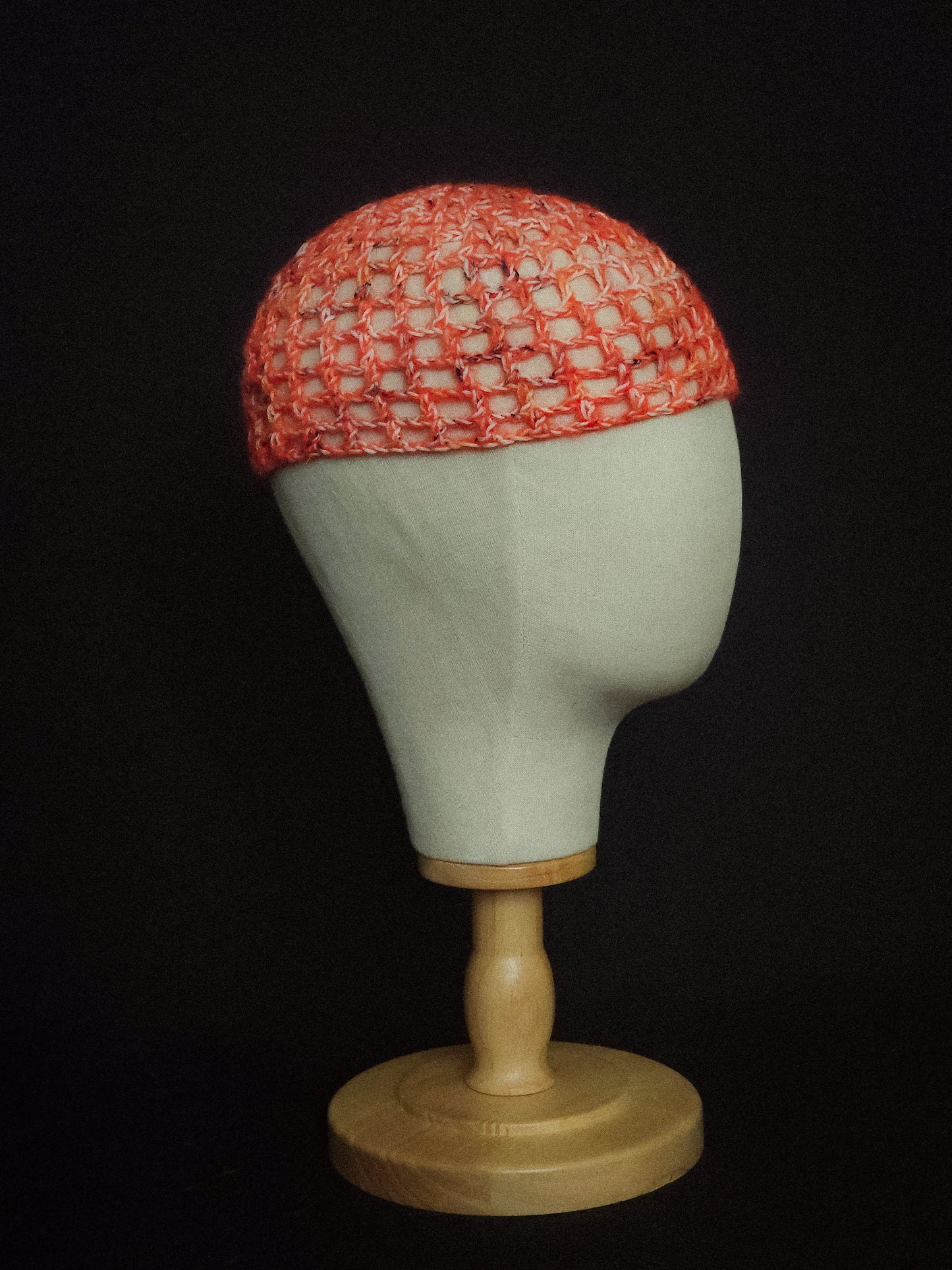 Fluffy Koi Fishnet Hat