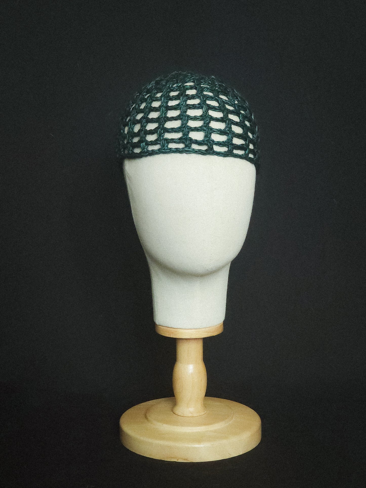 Petrol Fishnet Hat