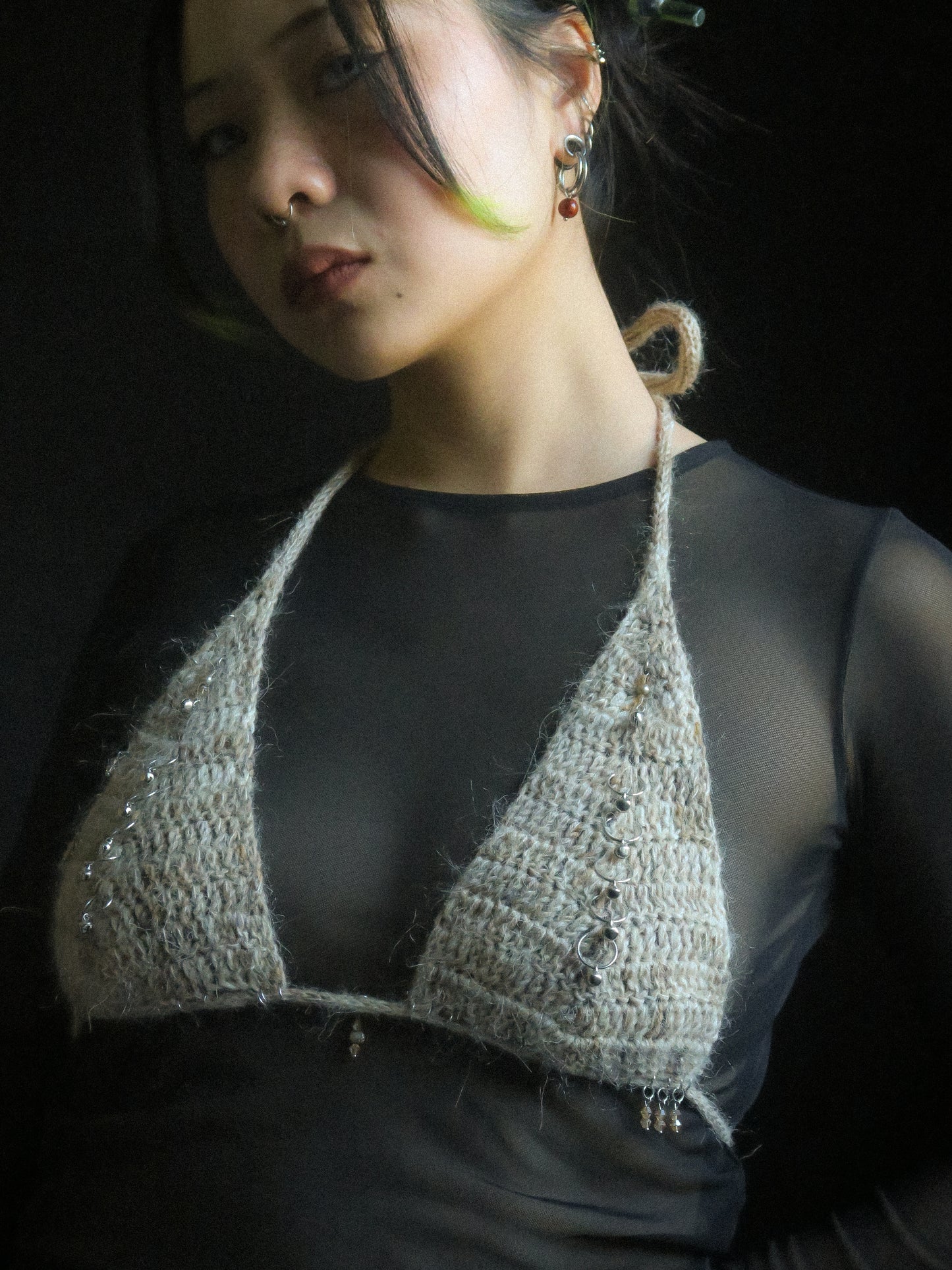 Tinkling Sand Triangle Top