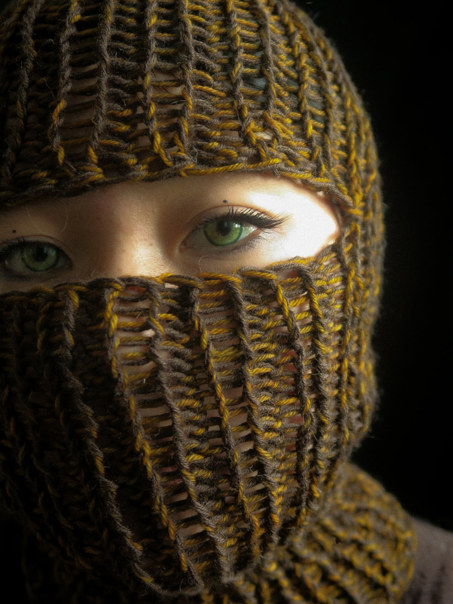 Amber Knitted Balaclava