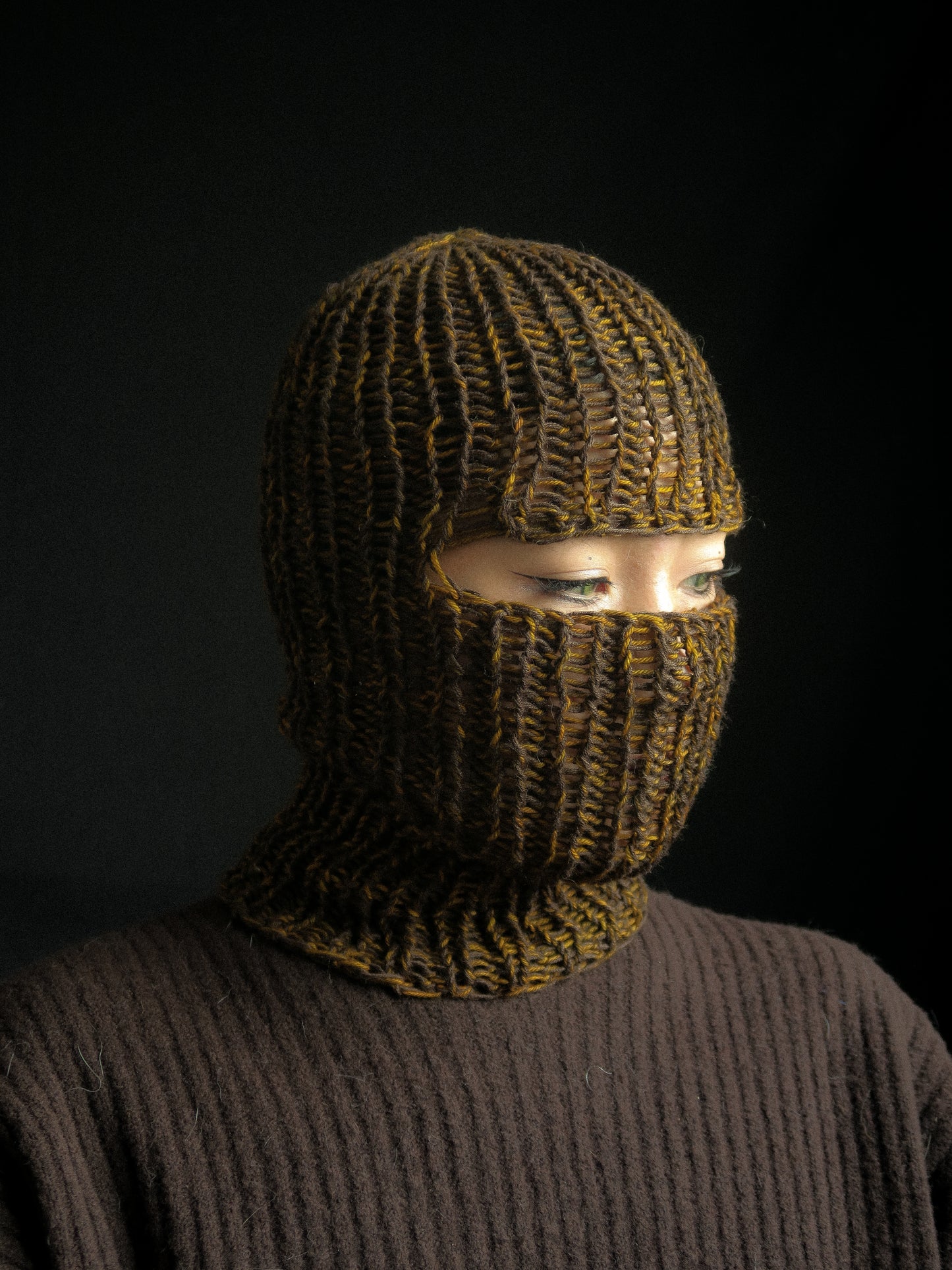 Amber Knitted Balaclava