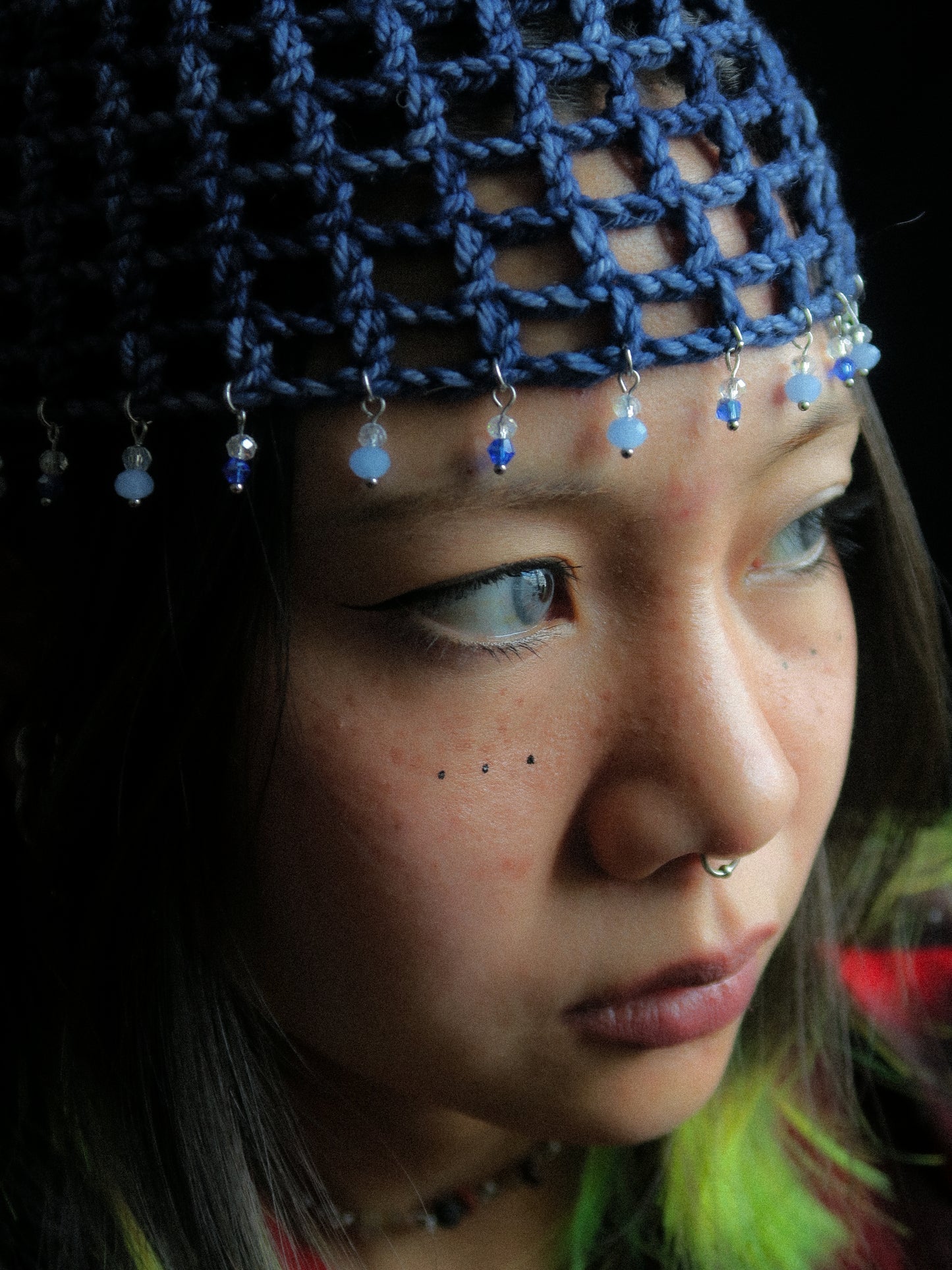 Icy Fishnet Hat