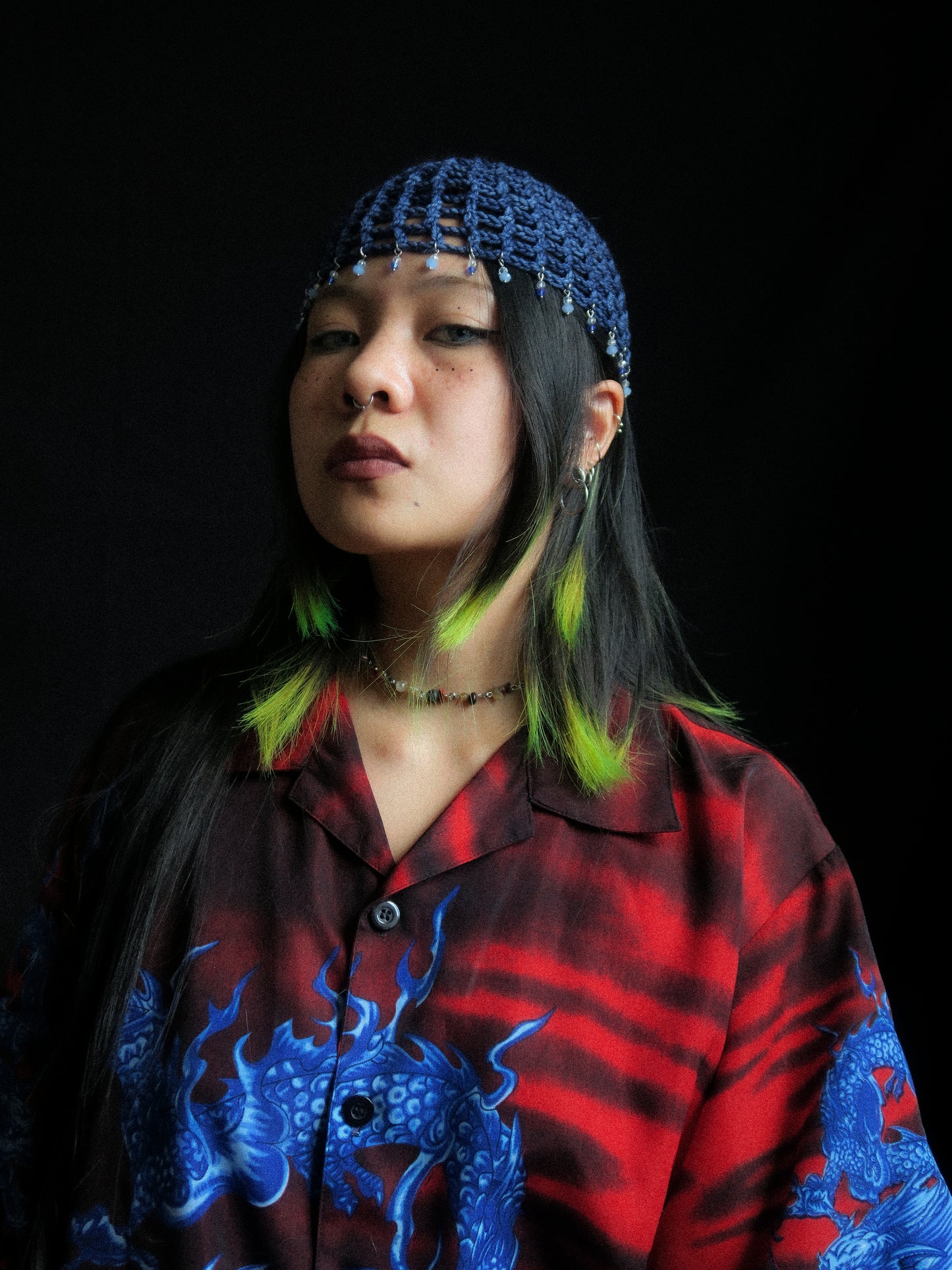 Icy Fishnet Hat