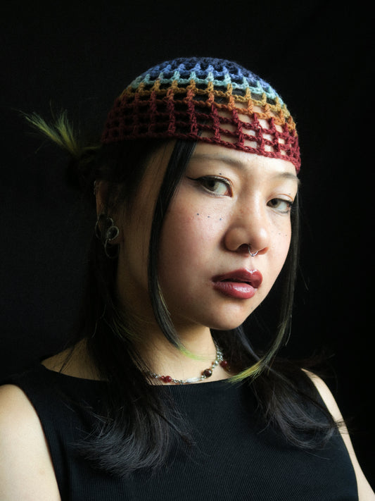 Sunset Fishnet Hat