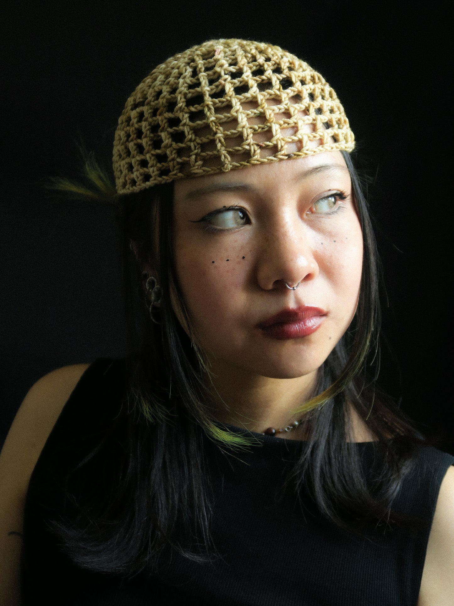 Skin Fishnet Hat