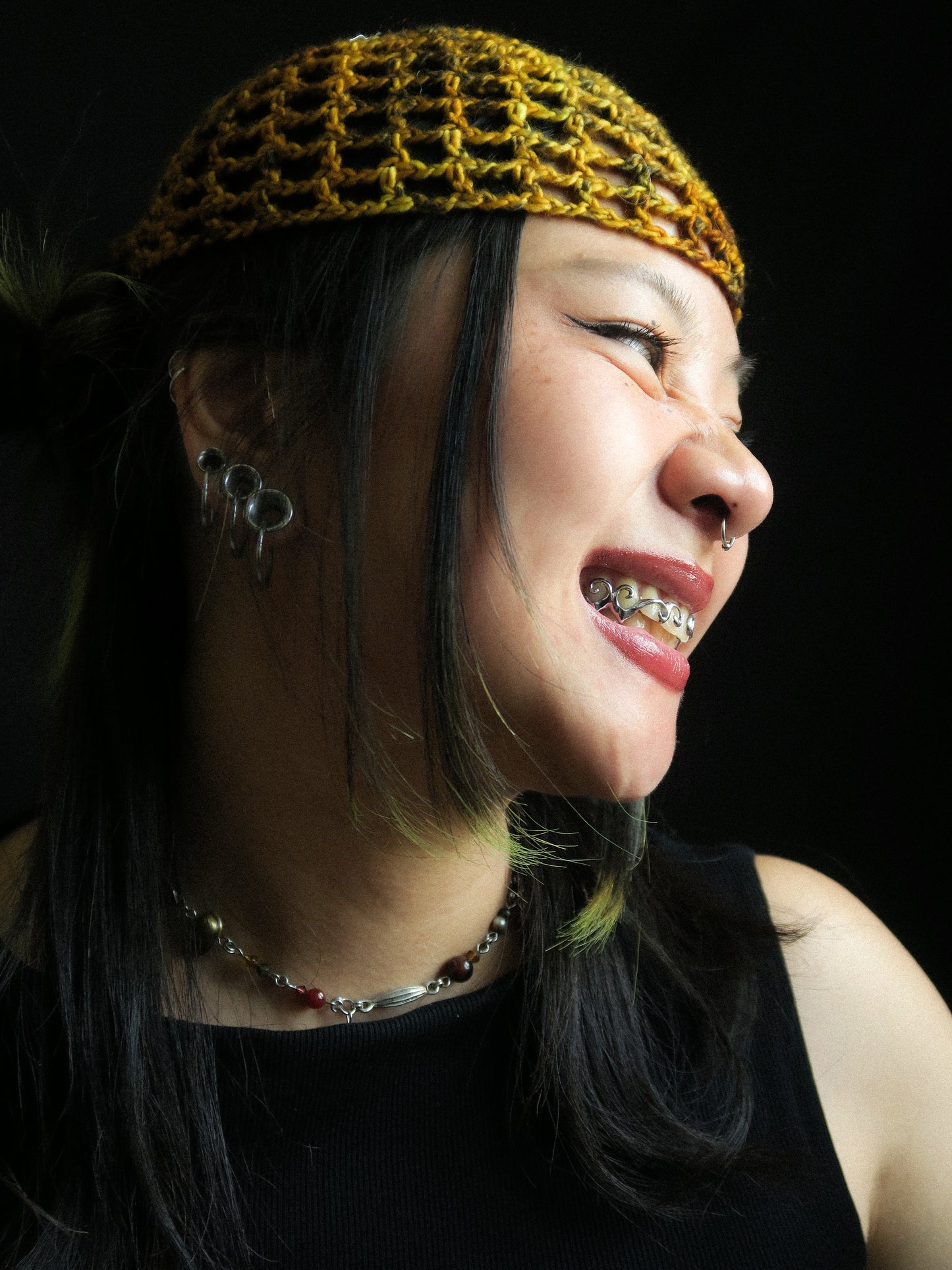 Royal Jelly Fishnet Hat