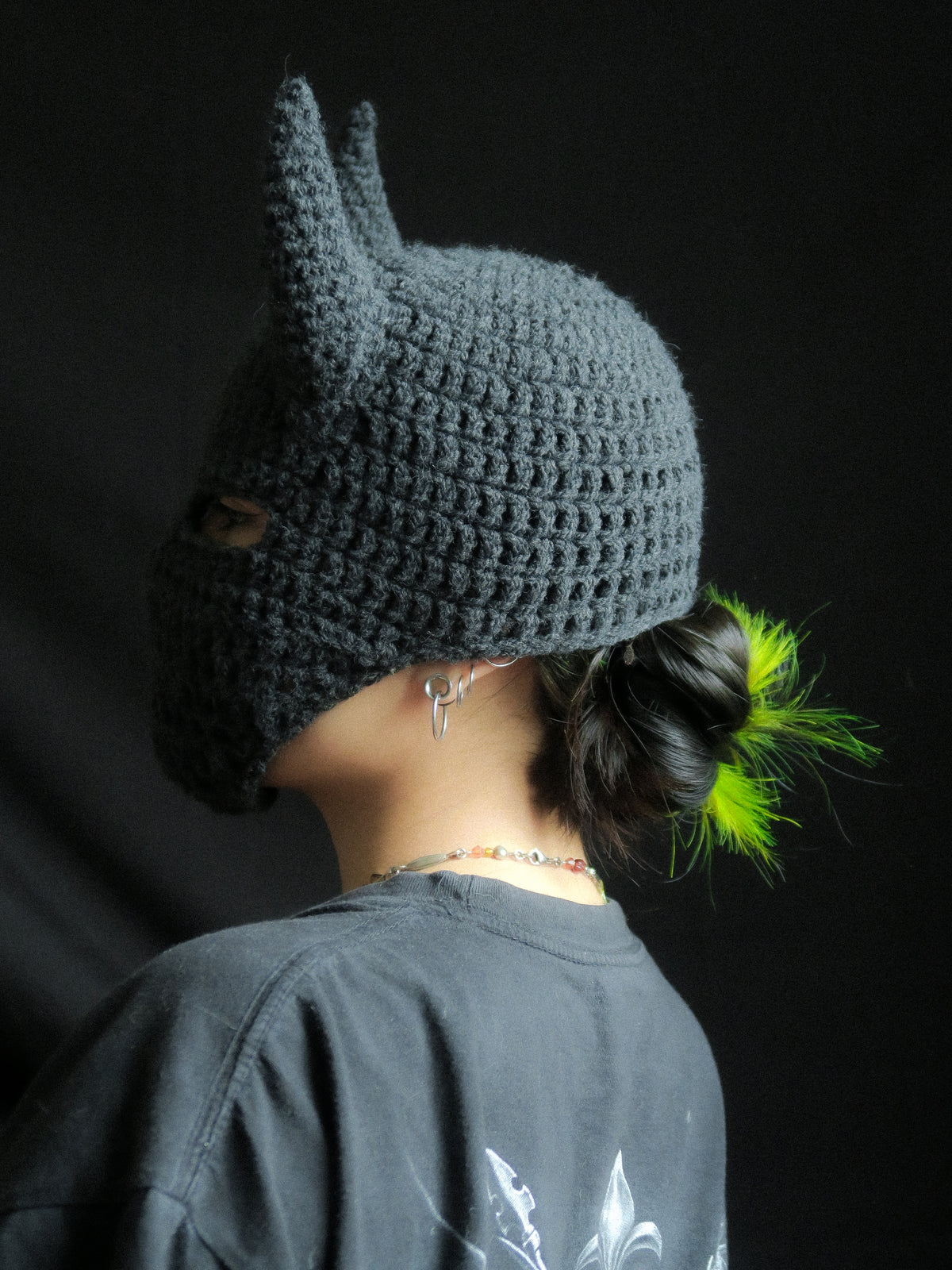 Grey Horned Mask