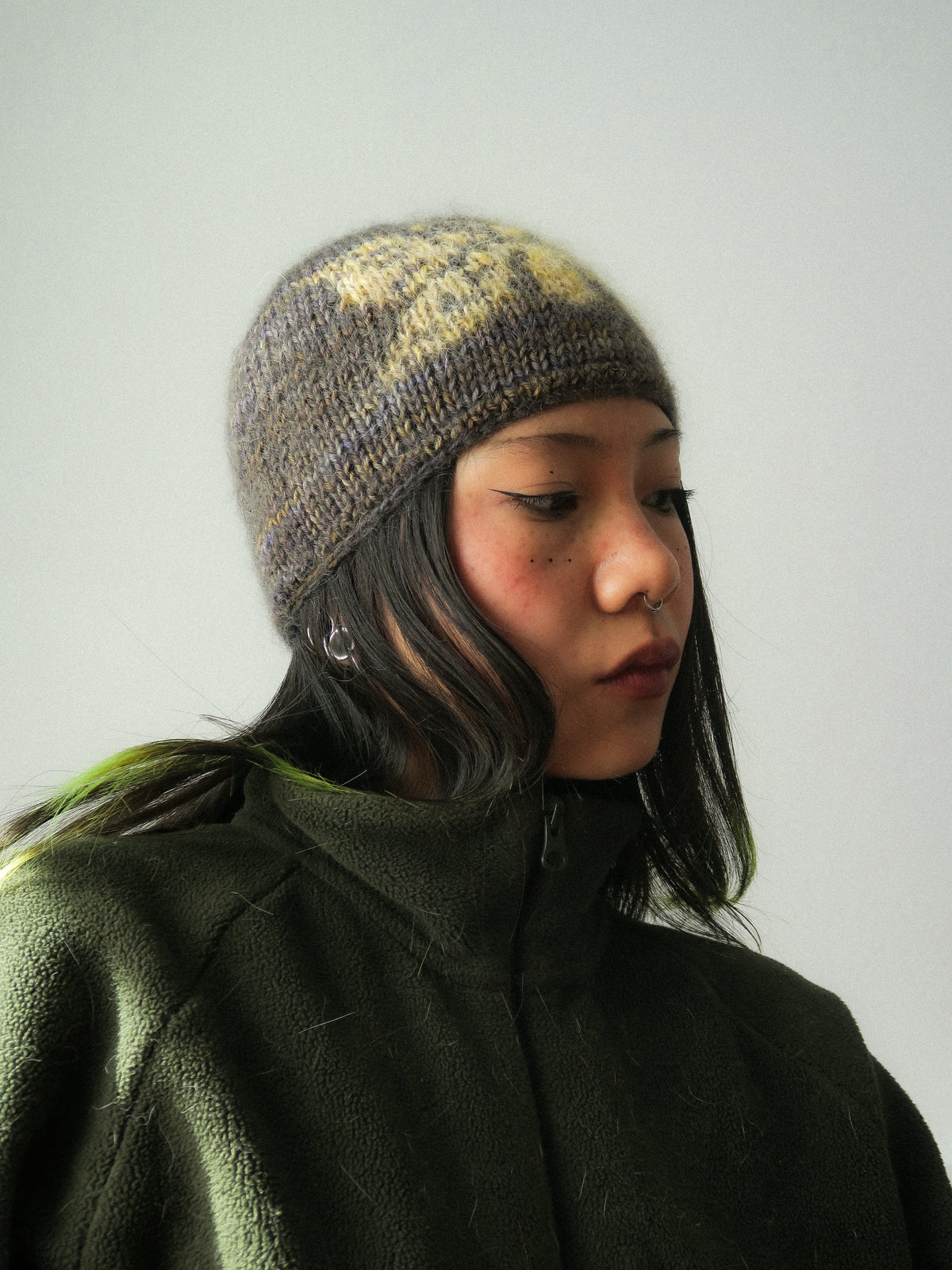 Butterfly Knitted Beanie