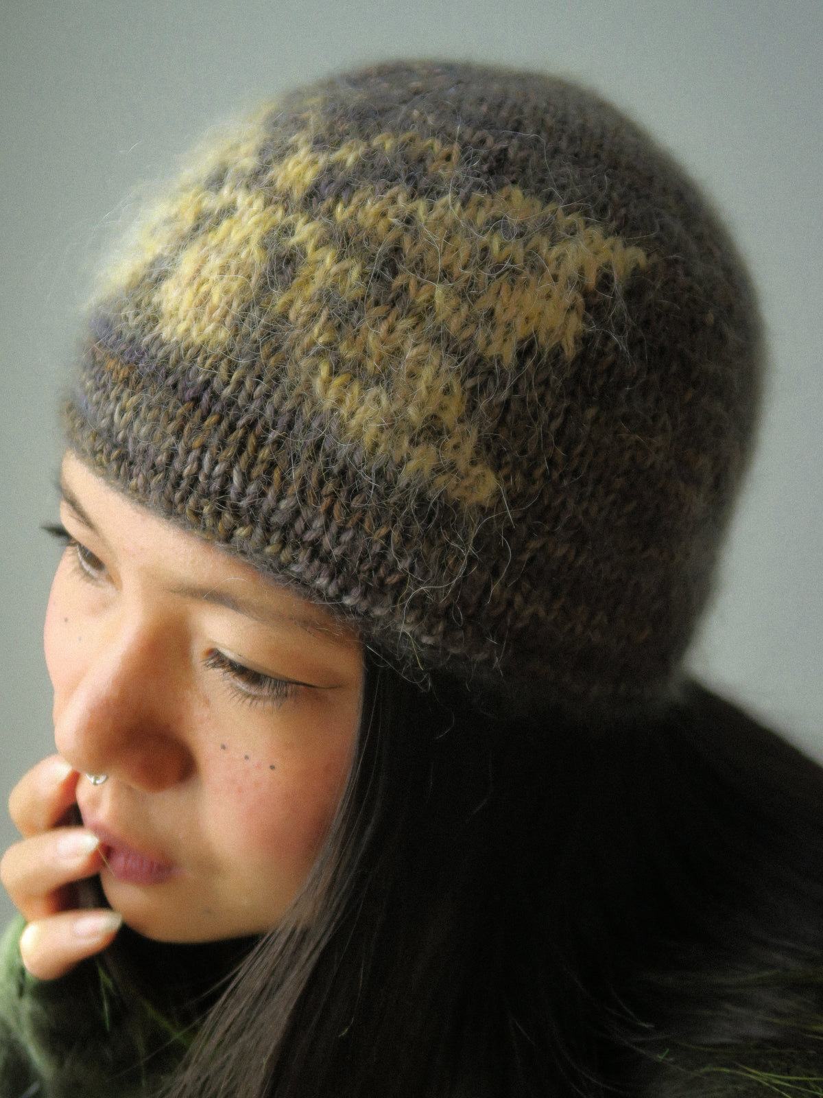 Butterfly Knitted Beanie