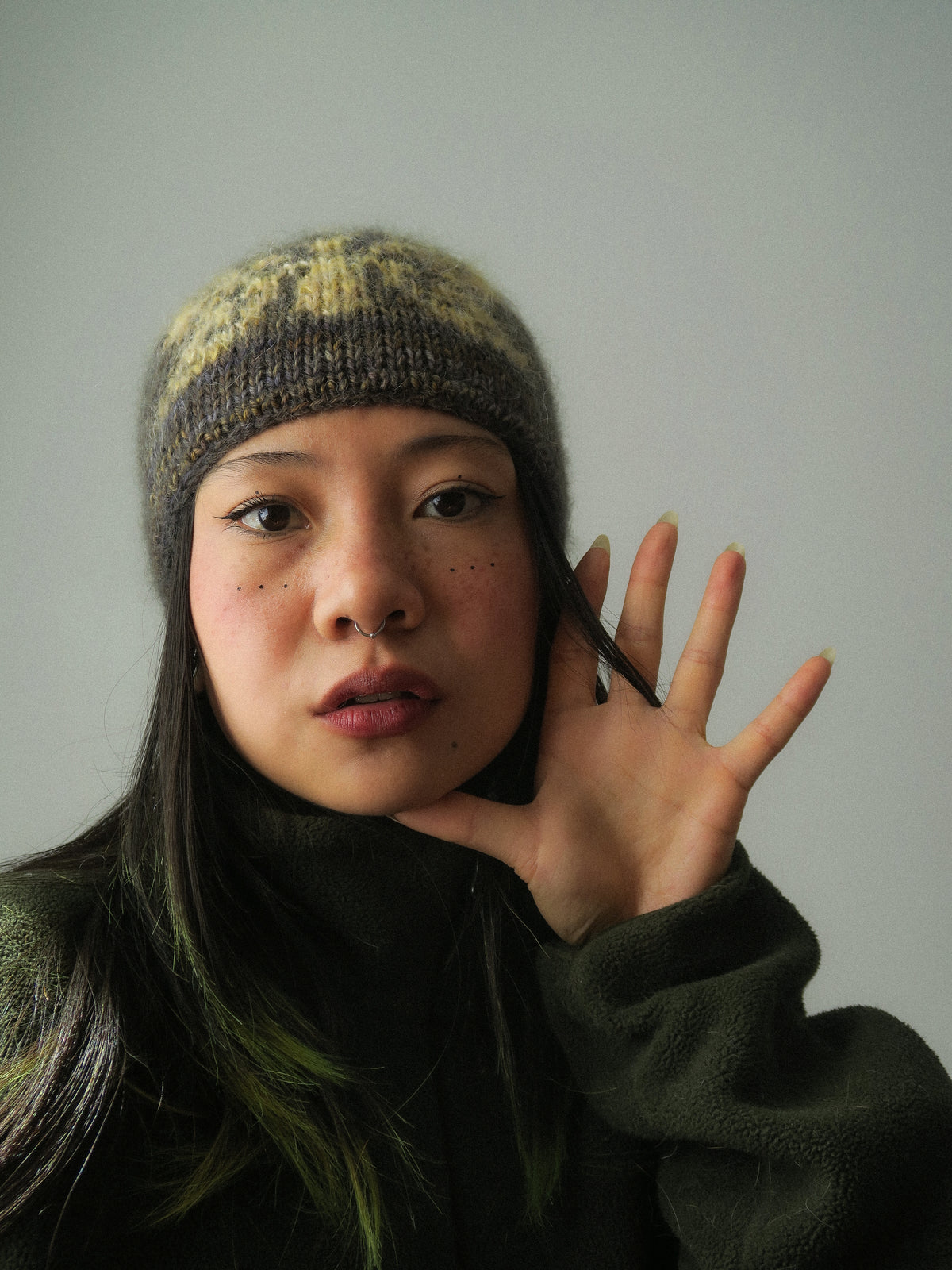 Butterfly Knitted Beanie