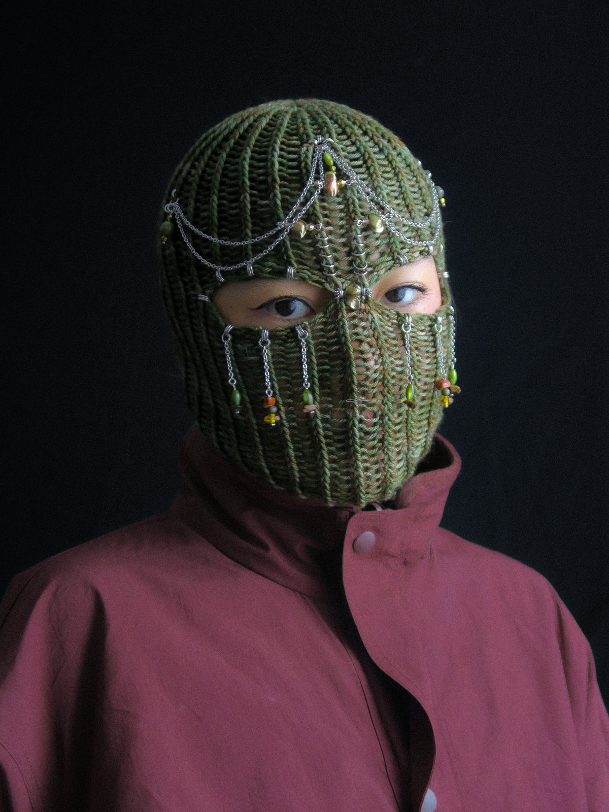 Camo Knitted Balaclava