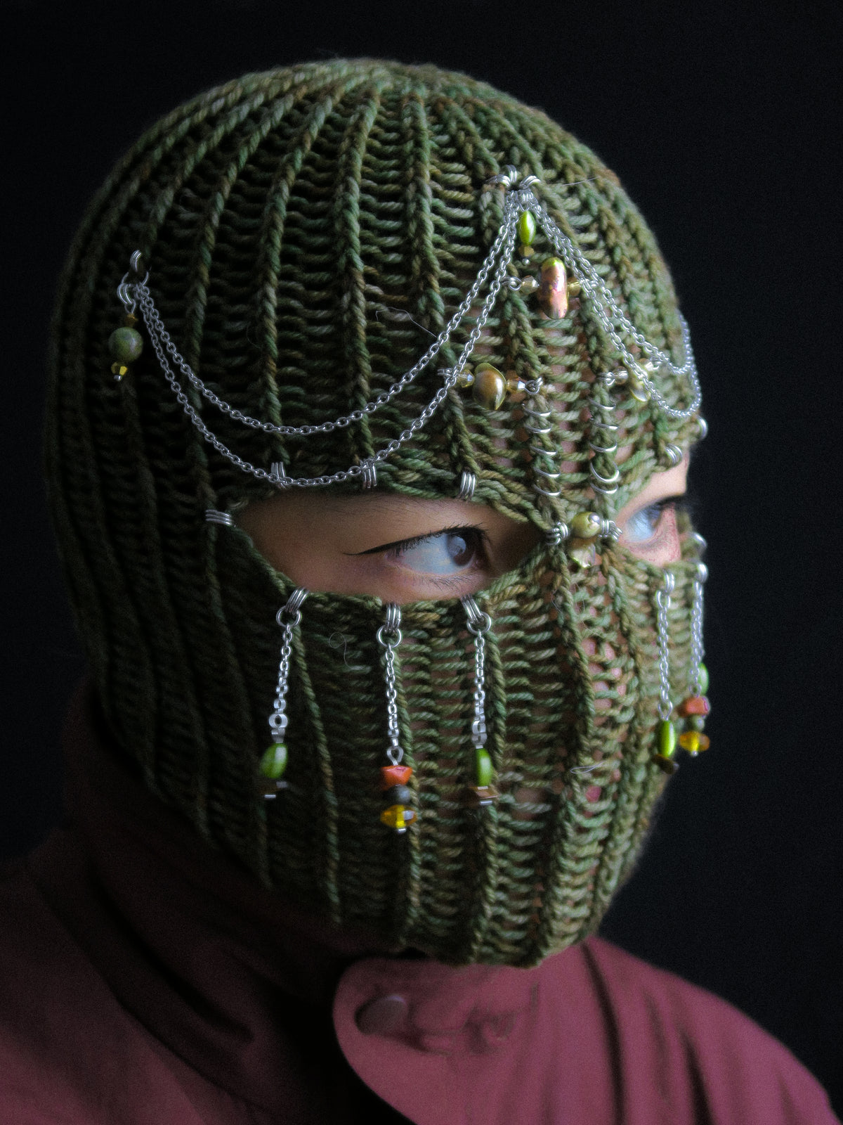 Camo Knitted Balaclava