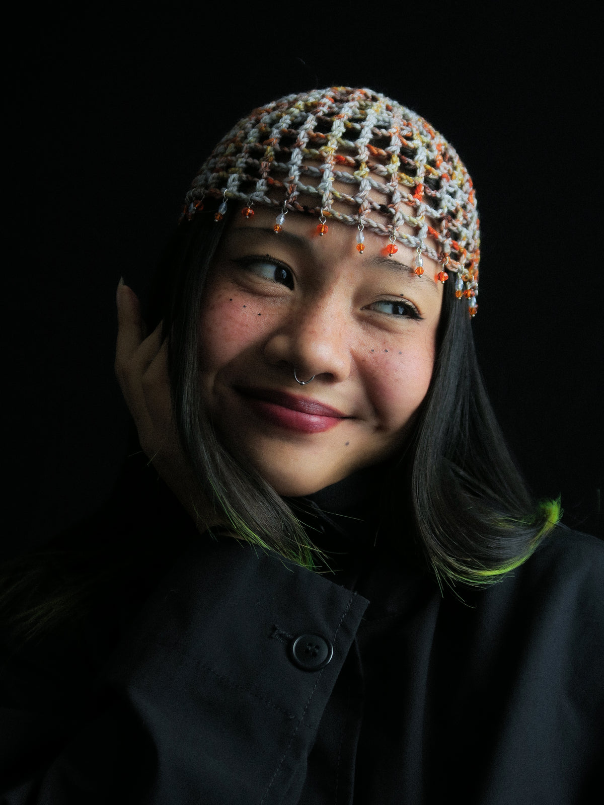 Pretty Pond Fishnet Hat