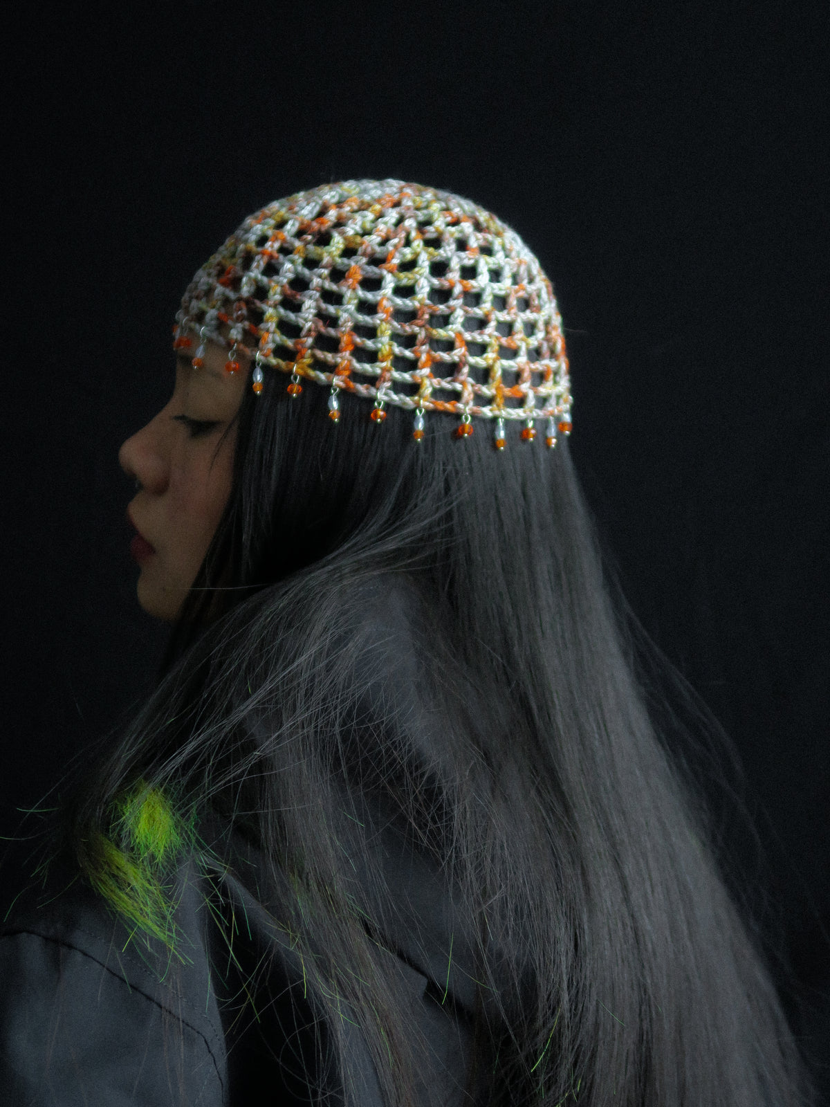 Pretty Pond Fishnet Hat