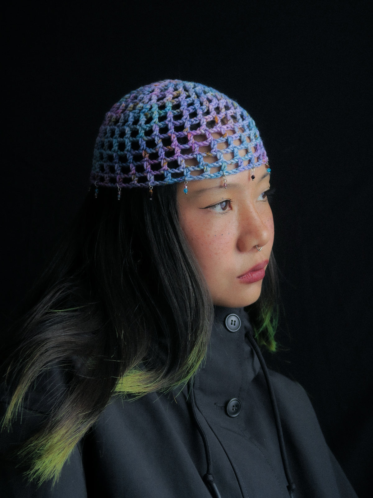 Acid Fishnet Hat