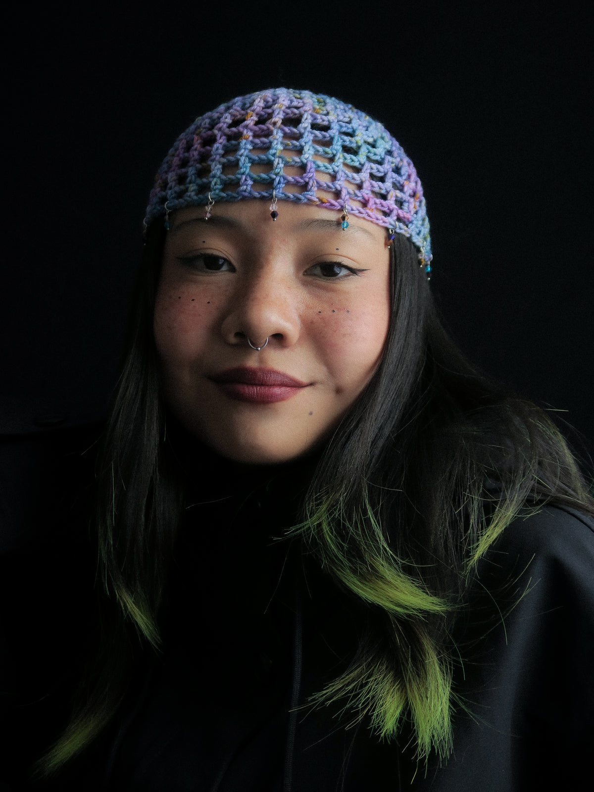 Acid Fishnet Hat