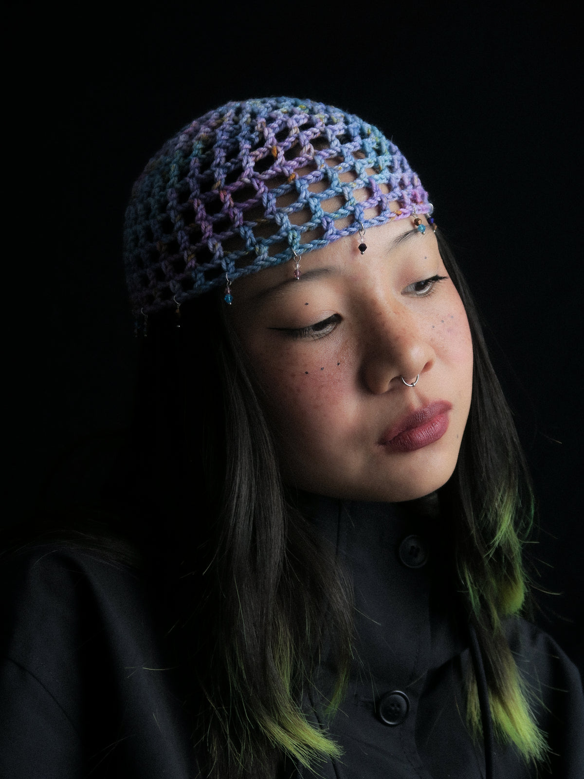Acid Fishnet Hat