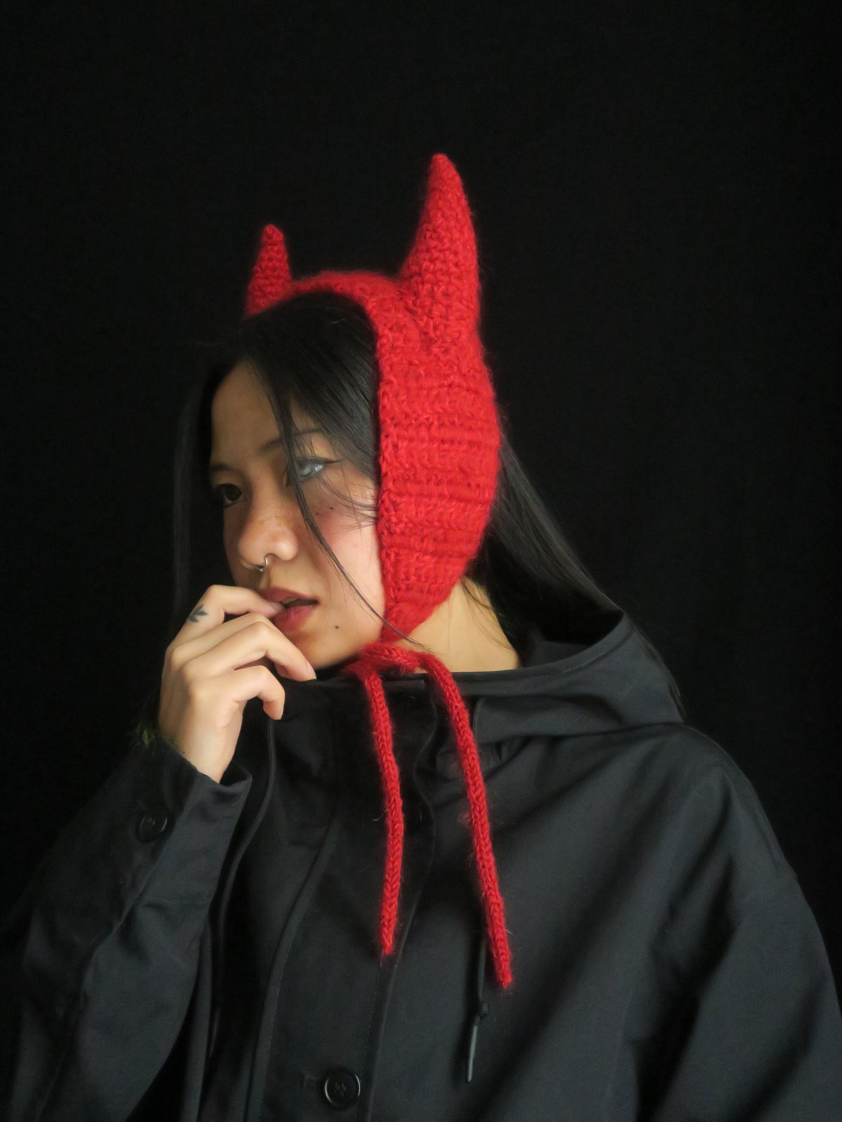 Fluffy Devilish Earmuffs