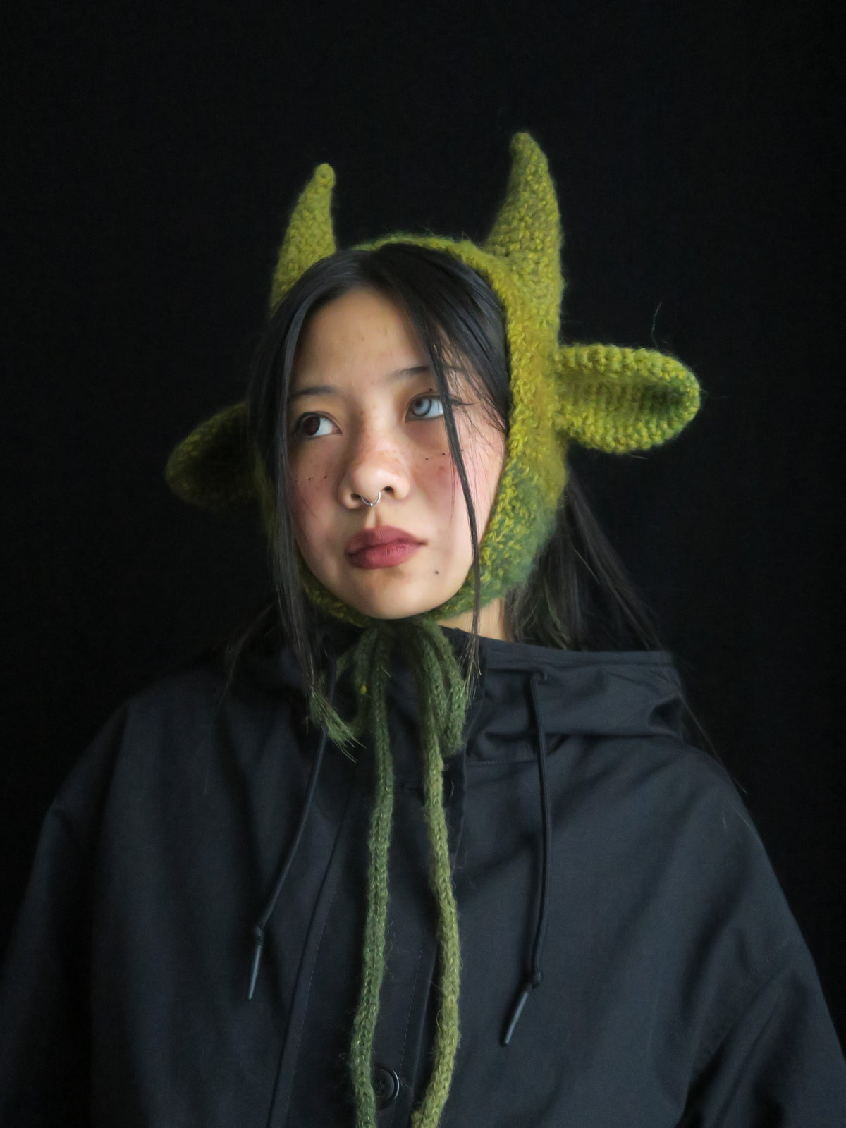 Mossy Horned Earmuffs