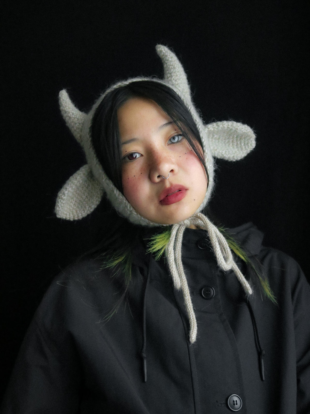 Dusty Pink Lamb Earmuffs