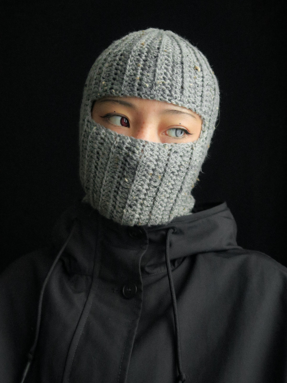 2 in 1 Balaclava Grey